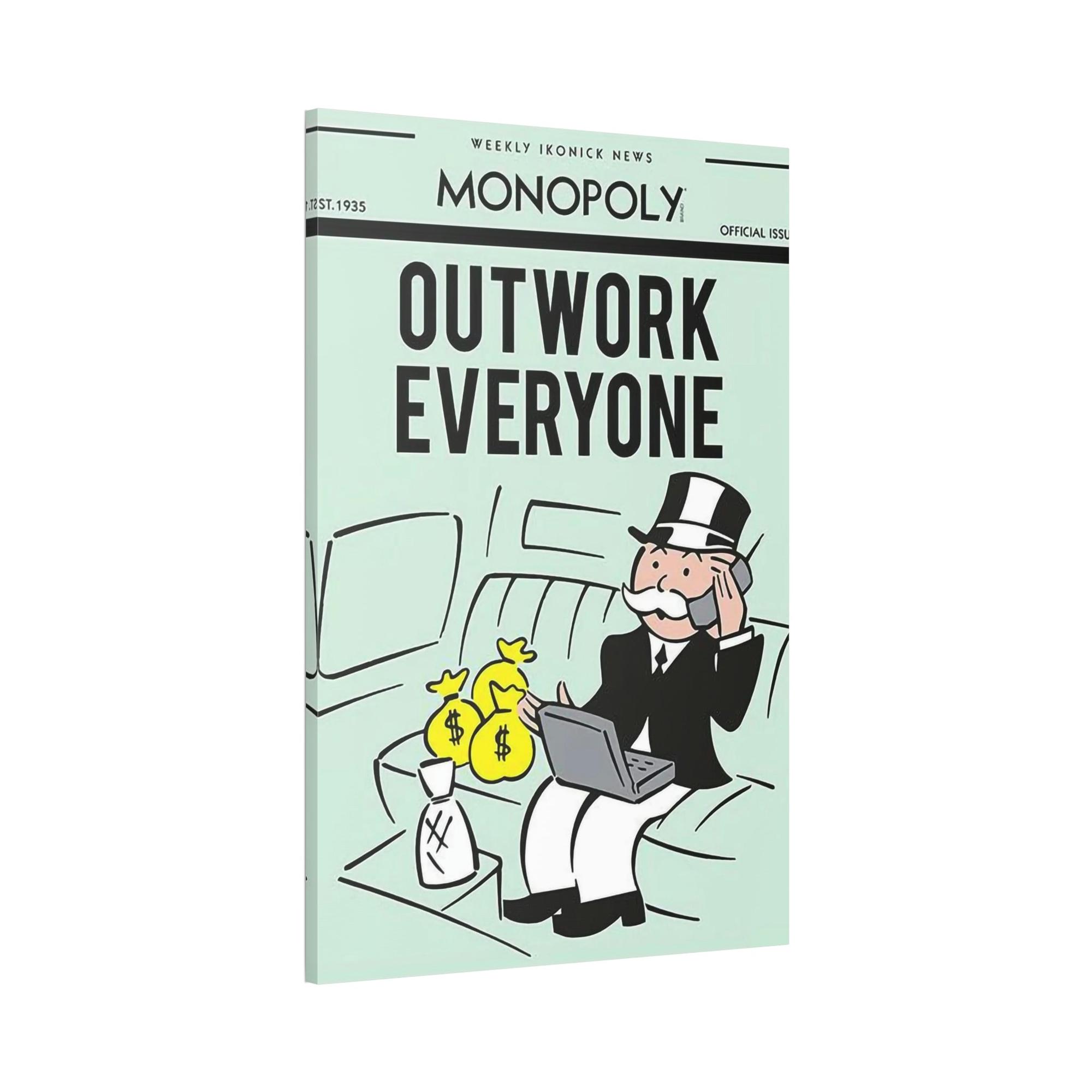undefined Motivation Meets Art: Alec Monopoly's Quote Framed Canvas and Poster Collection