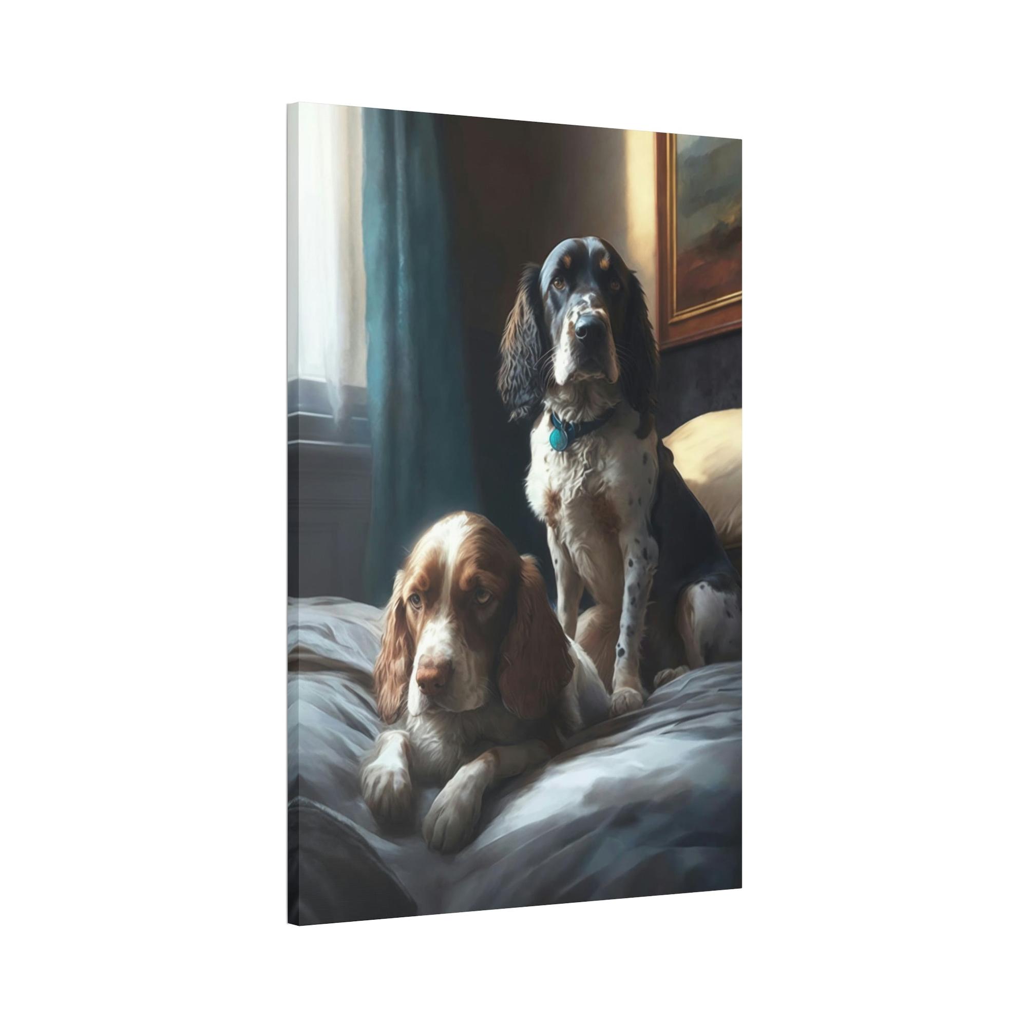 undefined A Dog's Best Friend: Loyalty on Canvas