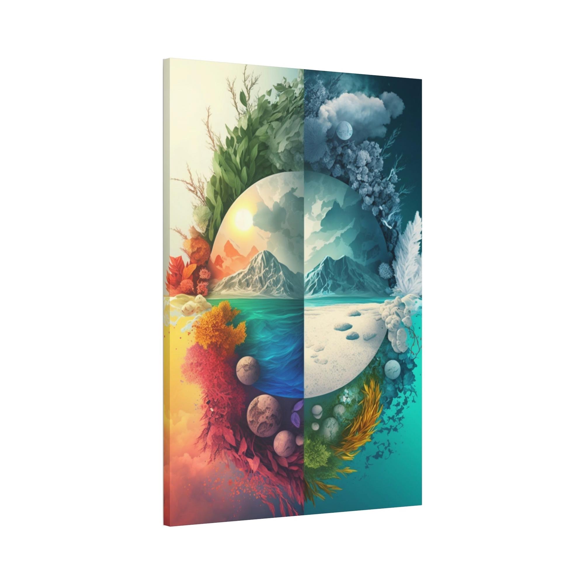 Seasons Seasonal Symphony: A Canvas of Nature's Harmonious Rhythms