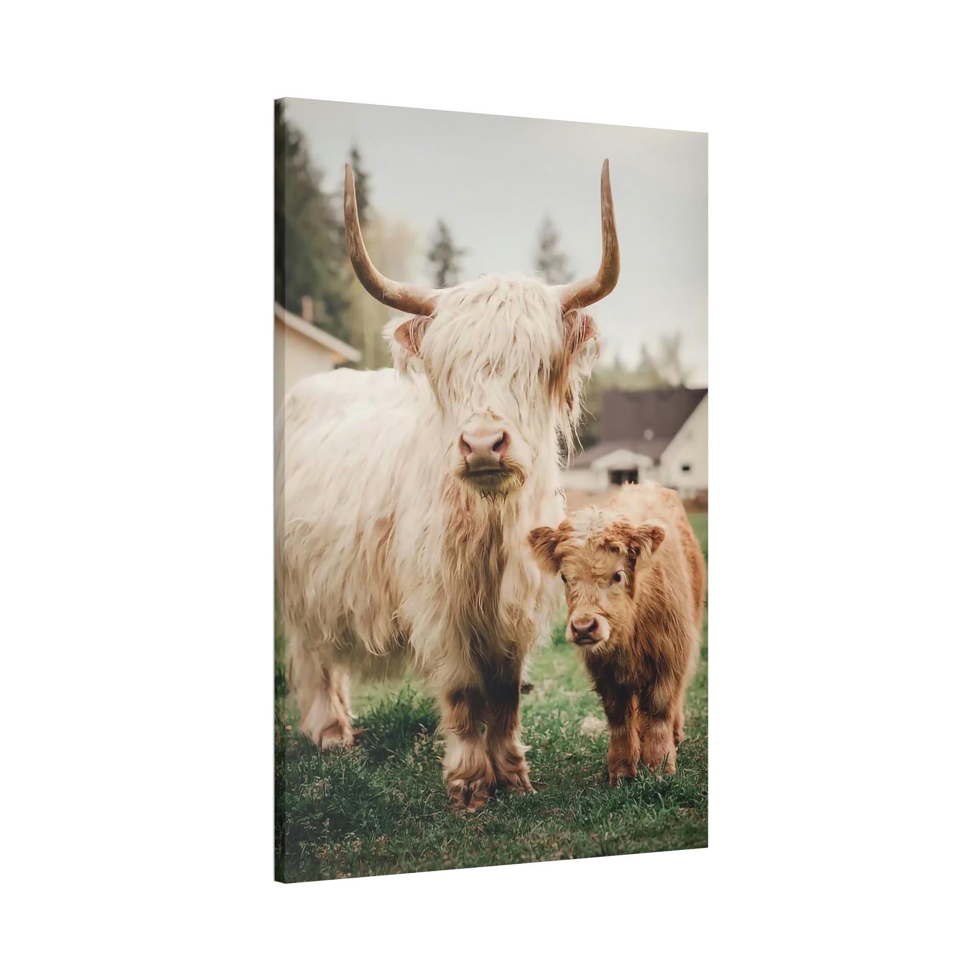 Highland Cow Highland Cow | White & Brown Highland Cows | Marvelous — Pixoram