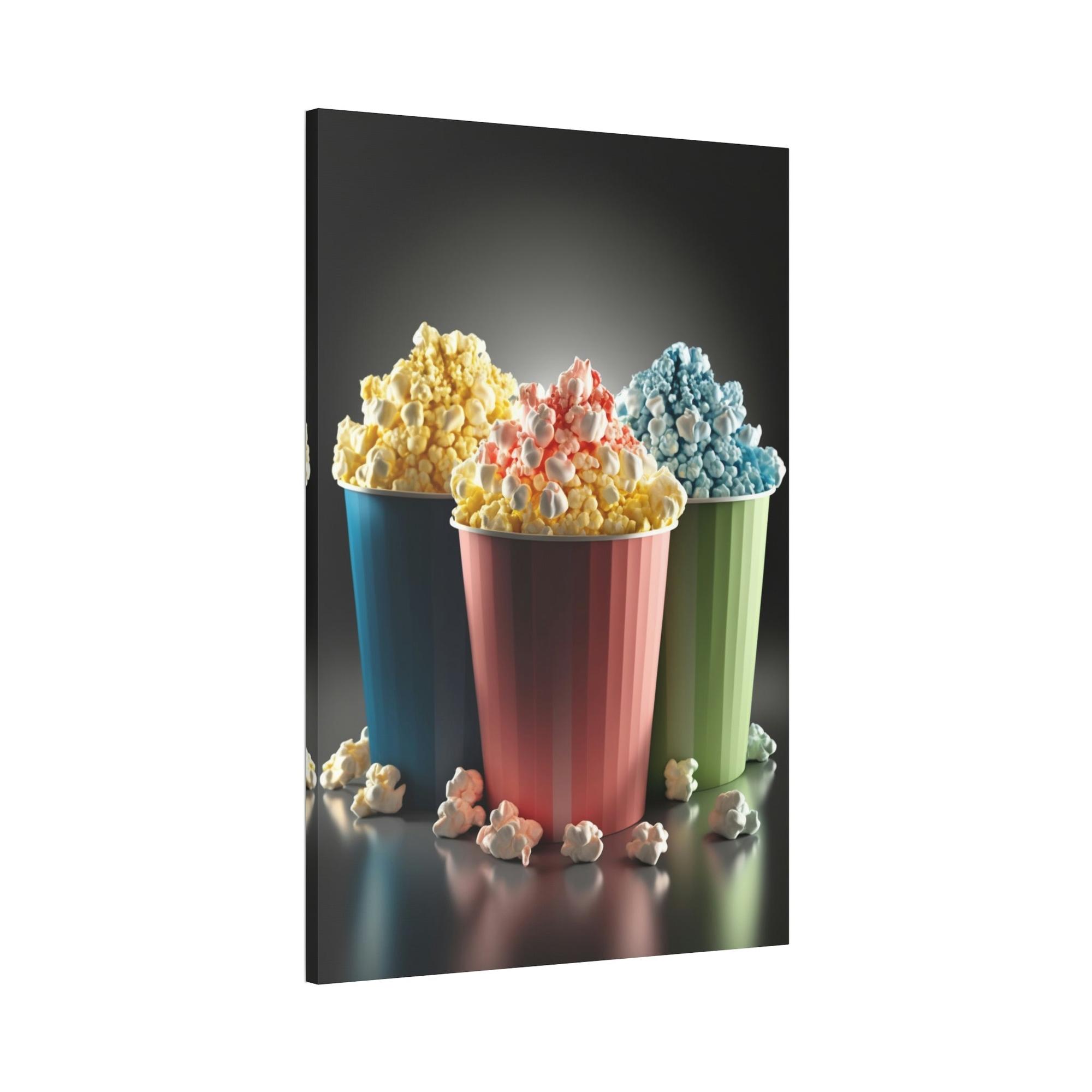 Popcorn Bursting with Flavor: A Canvas of Popcorn Perfection