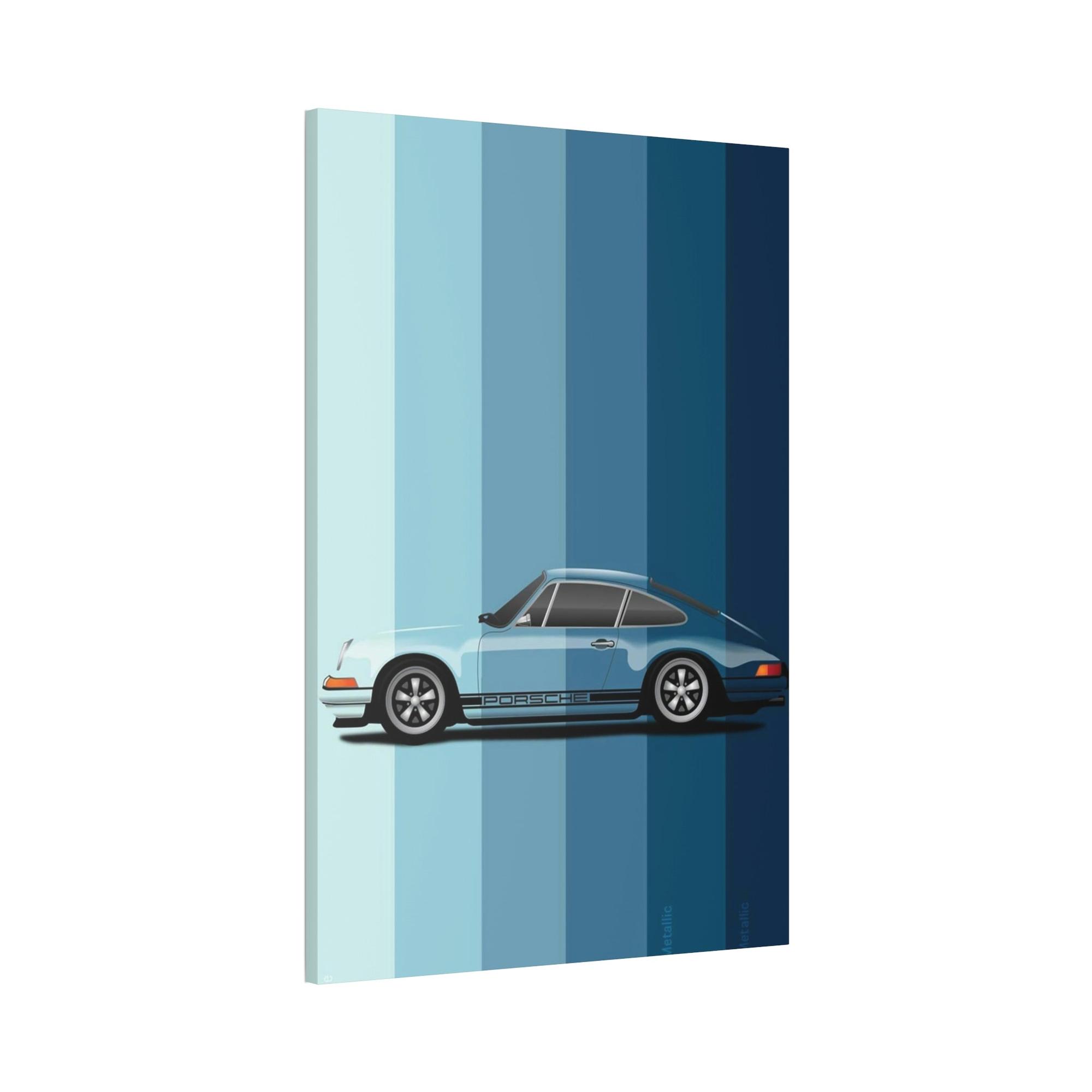 Porsche Porsche Evolution: Timeless Wall Decor on a Framed Canvas & Poster