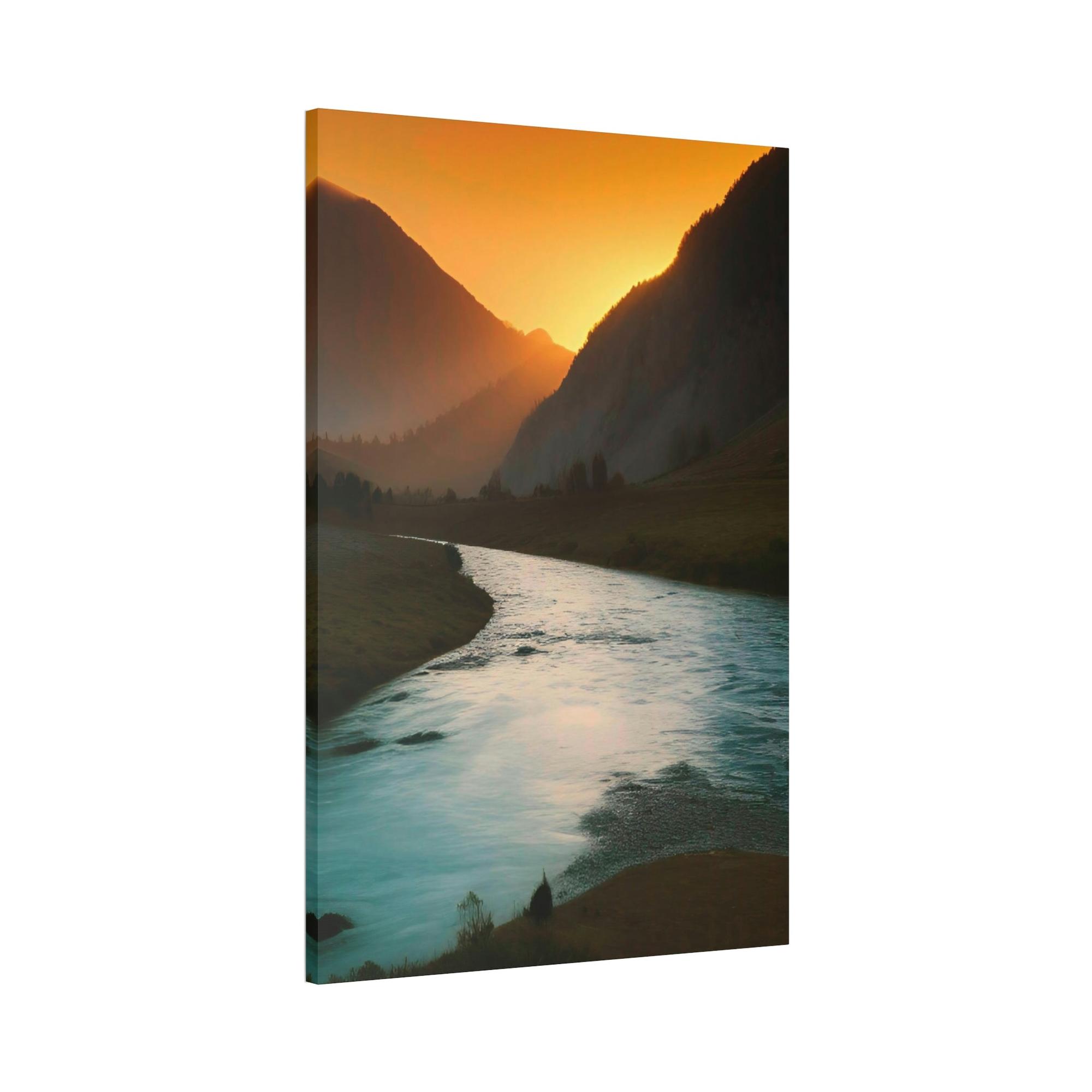Lakes And Rivers River Reflections: Wall Art and Canvas Print of Lakes and Rivers
