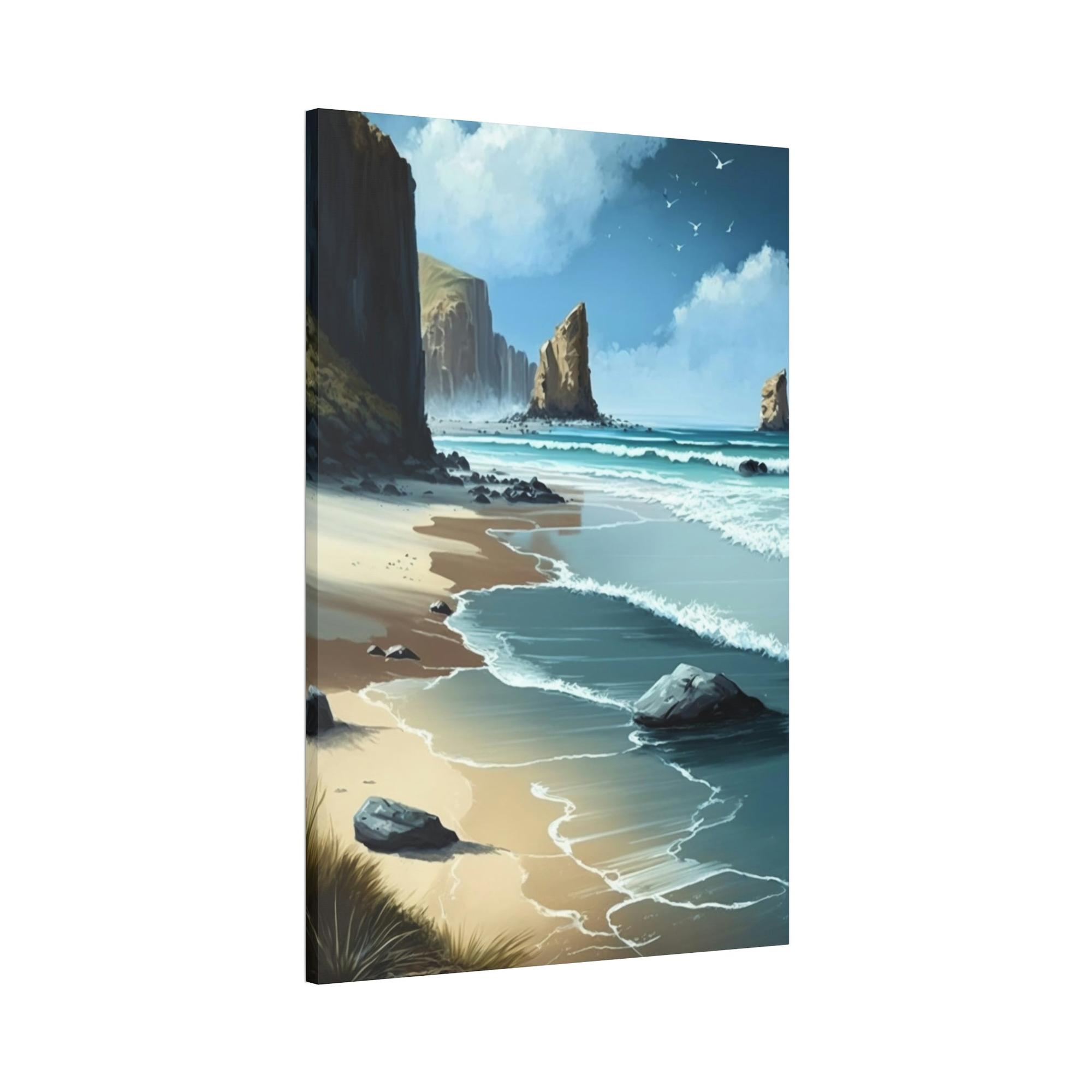 Coastal The Coastal Dream: Printed Poster & Canvas of Coastal Landscape