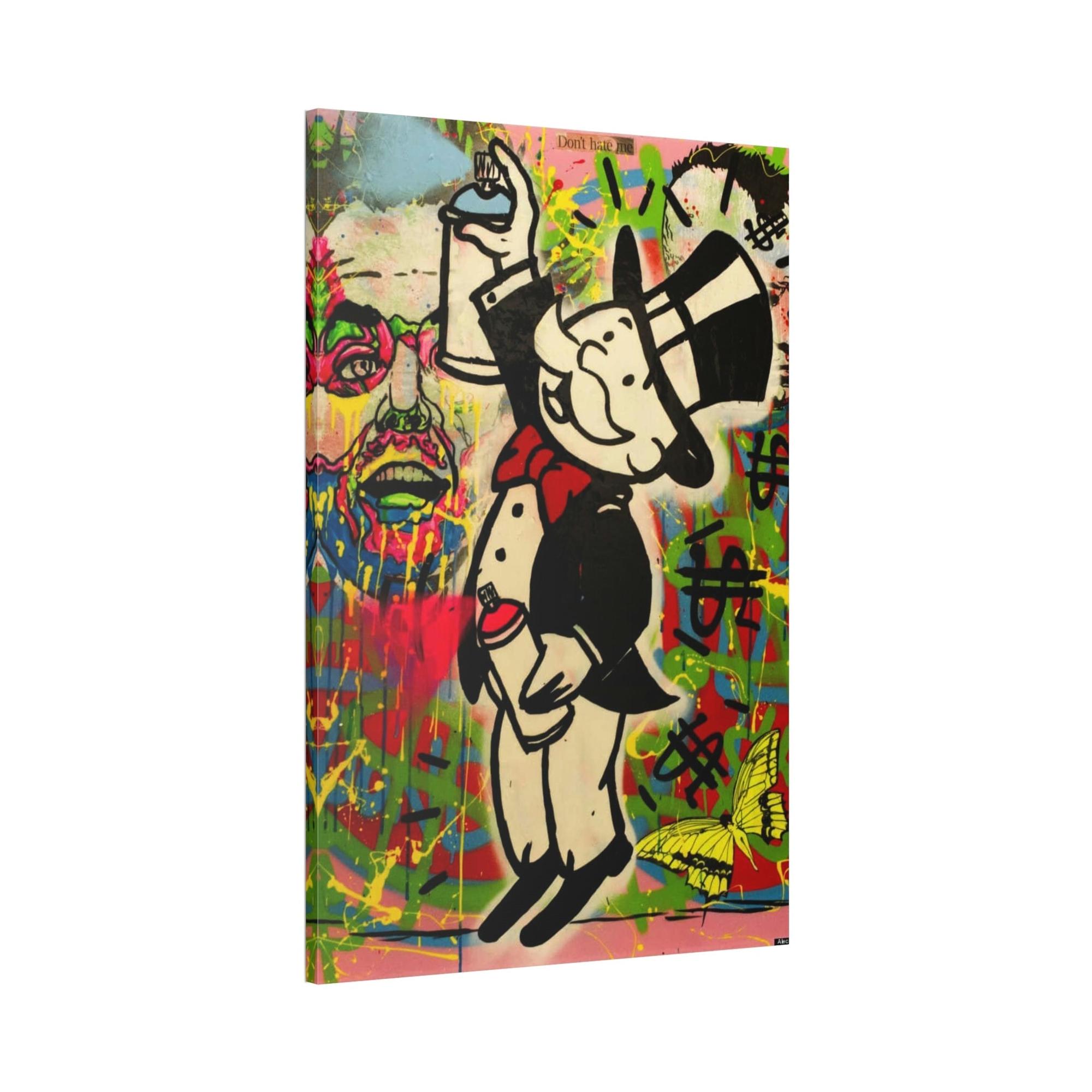 Monopoly & Motivation Urban Art that Inspires: Alec Monopoly's Wall Art and Poster Collection
