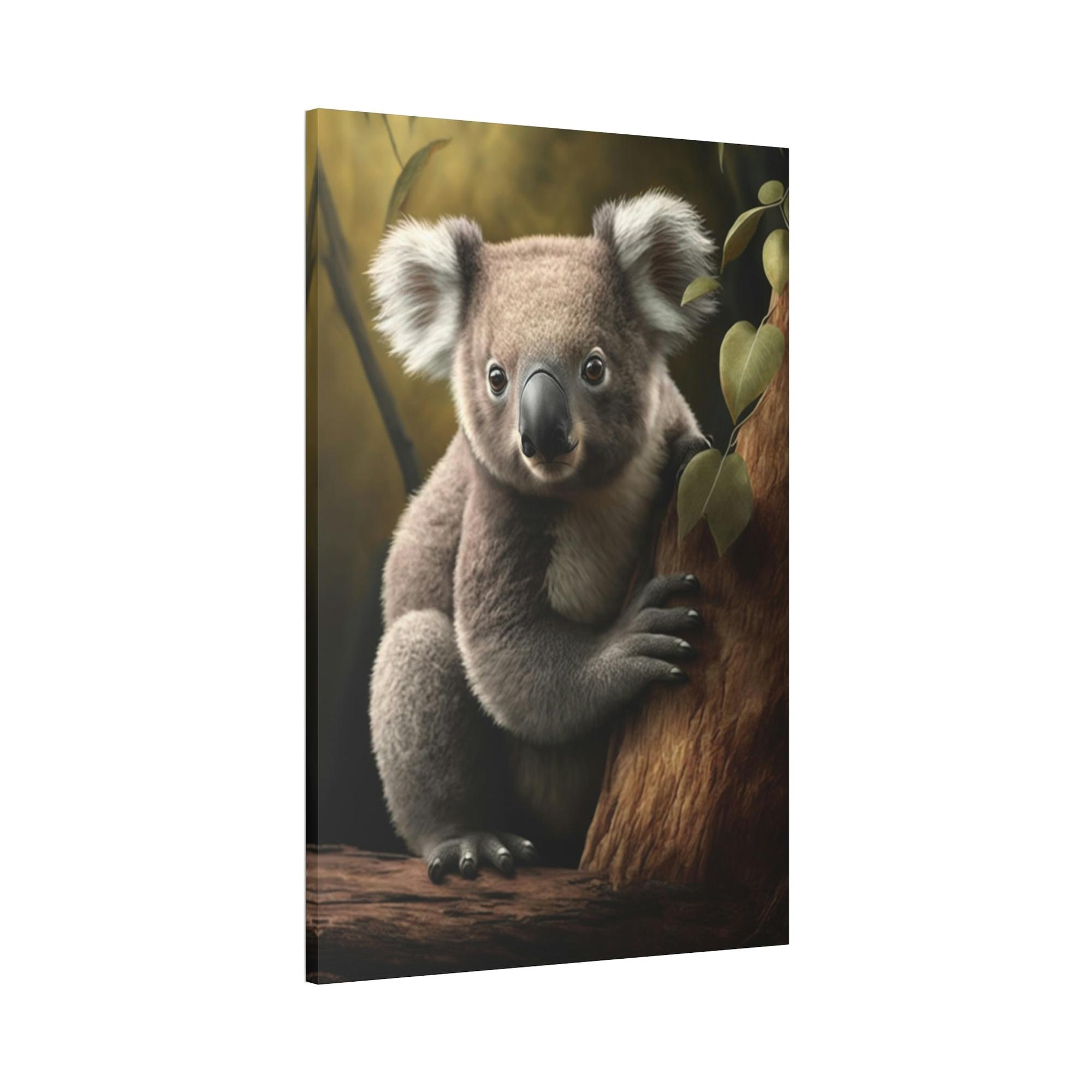 Koalas Eucalyptus Dreams: A Stunning and Relaxing Koala Painting on Canvas