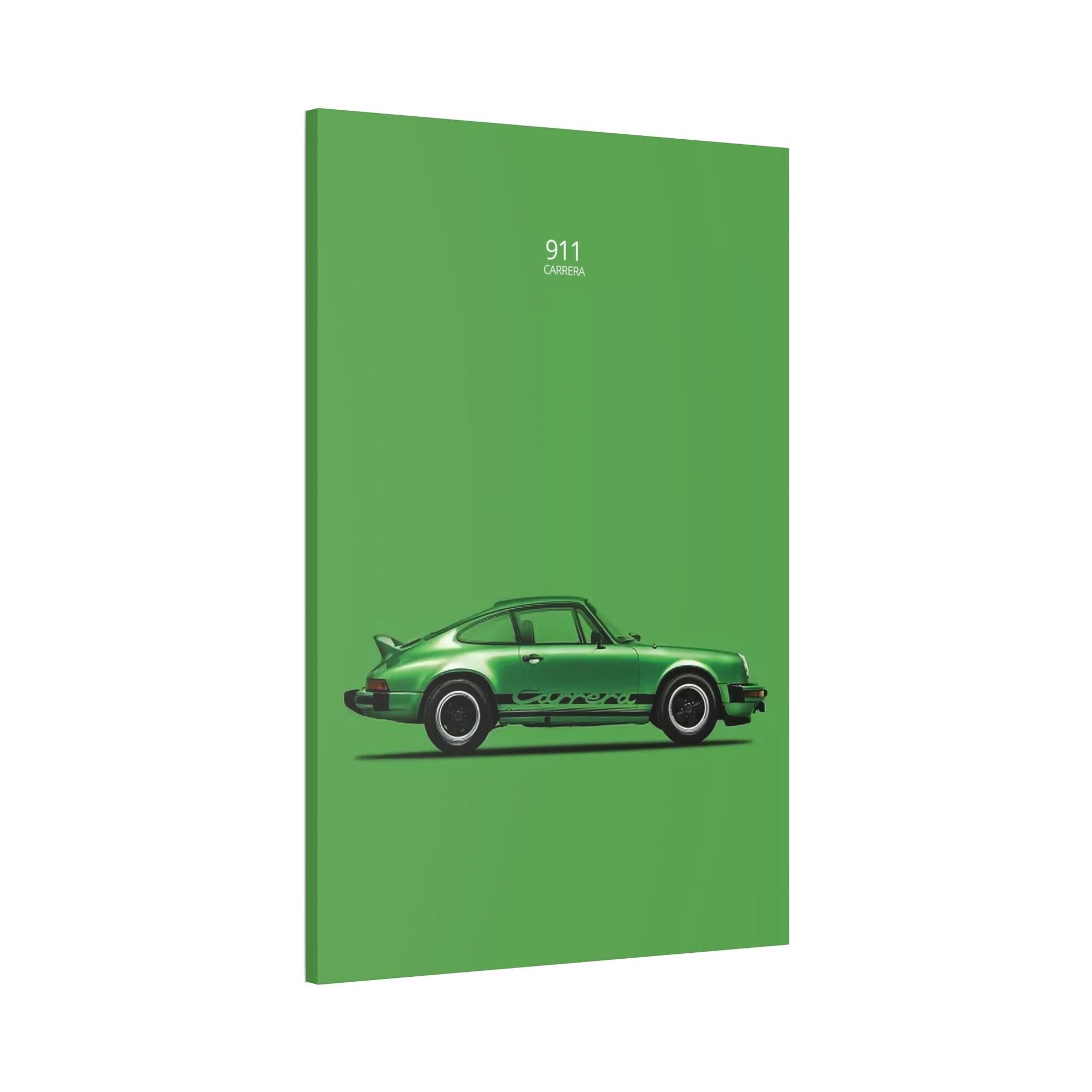 Porsche Classic Porsche: Vintage Wall Art on Natural Canvas & Poster