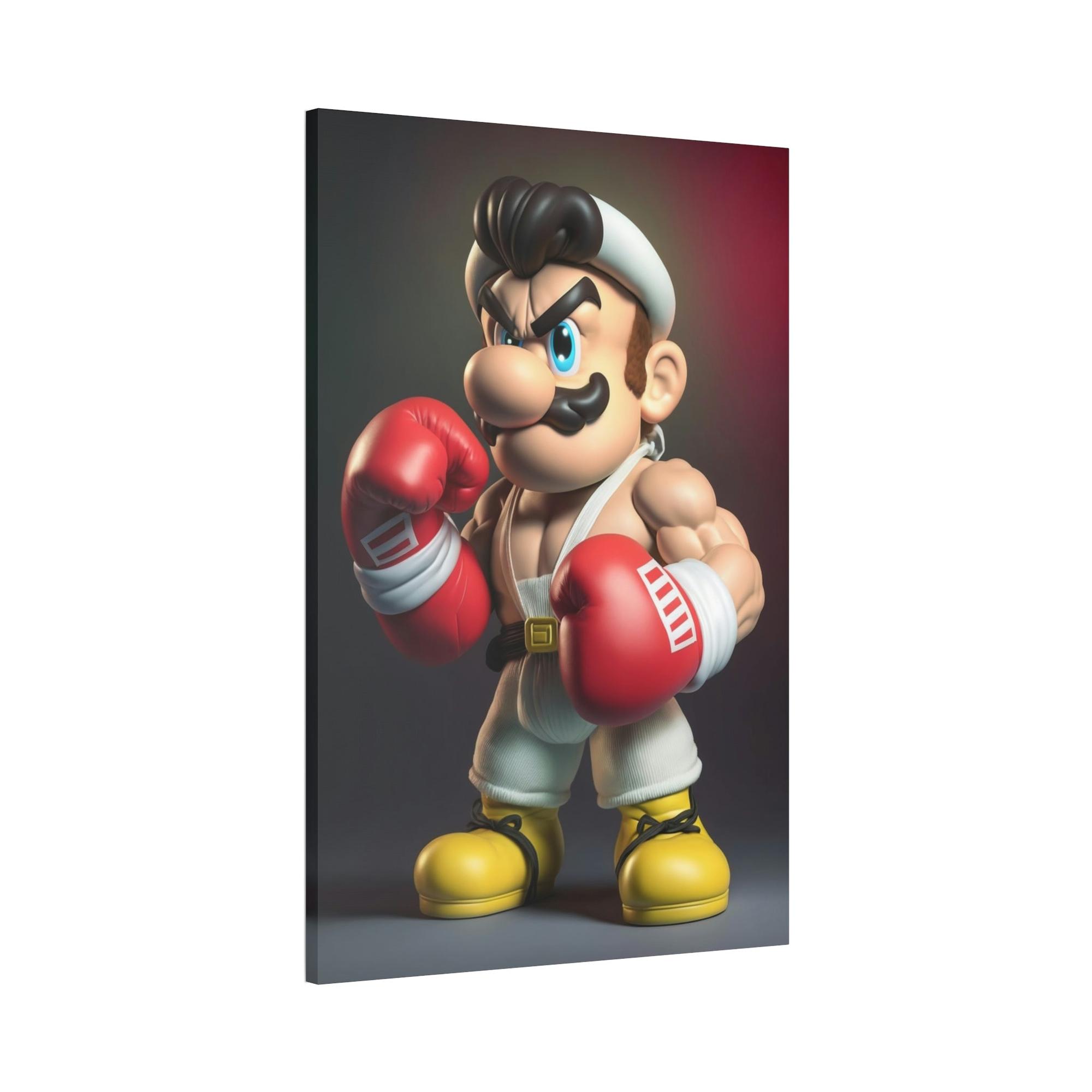 Mario Mario's Adventure: A Canvas Journey