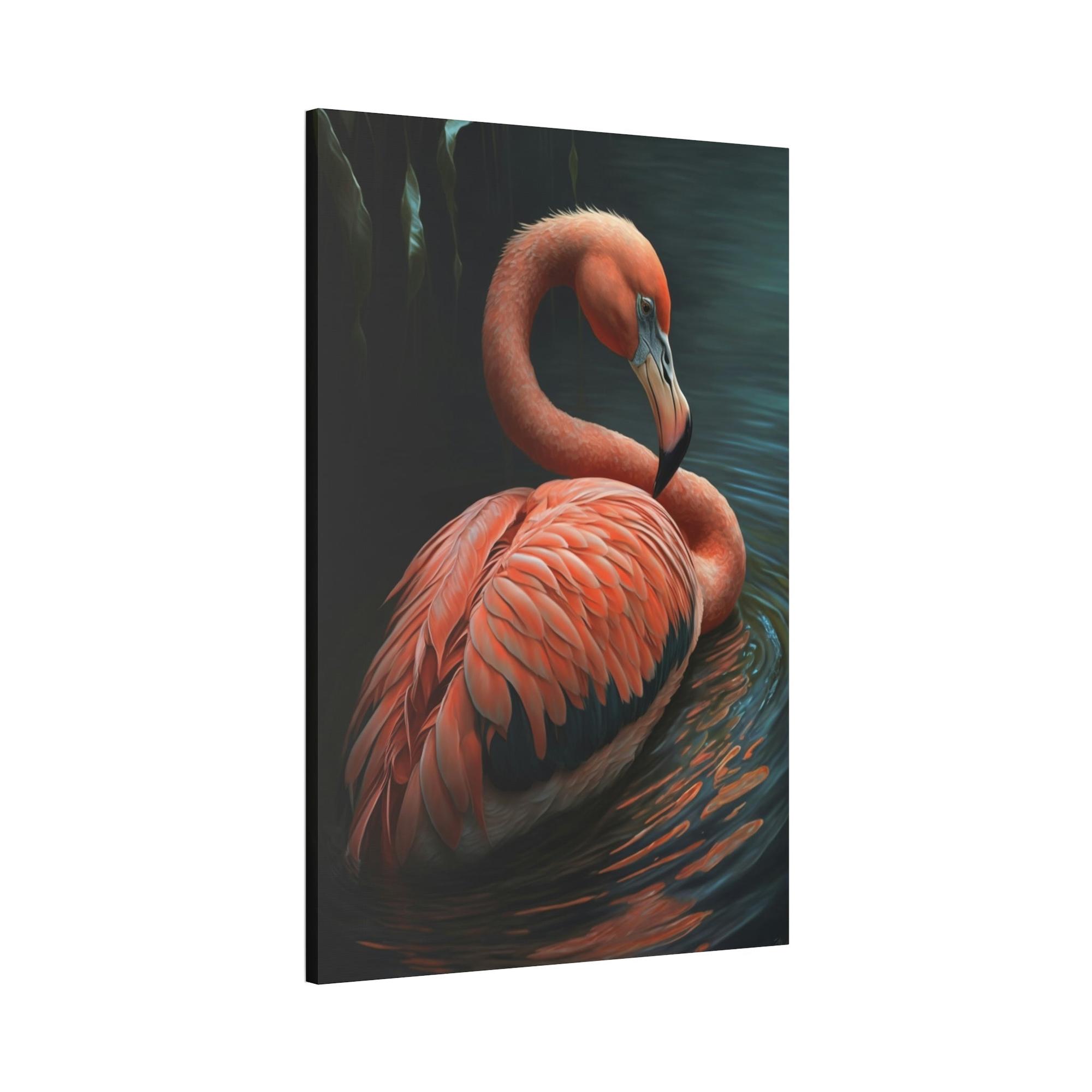 Flamingos Flamingo Serenade: A Canvas of Tropical Sounds and Colors