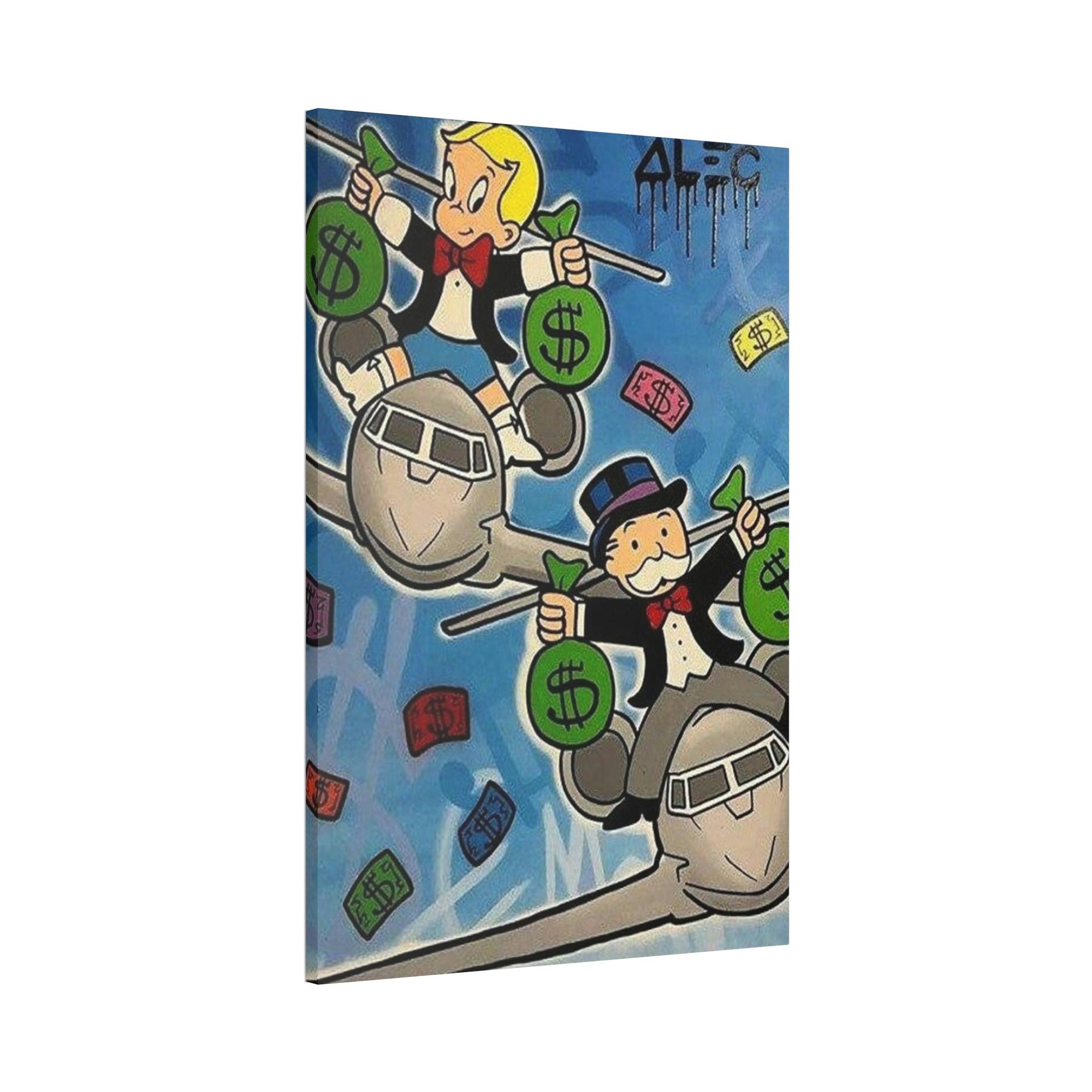 Monopoly & Motivation Colorful and Bold: Alec Monopoly Poster & Canvas Prints for an Eye-Catching Decor