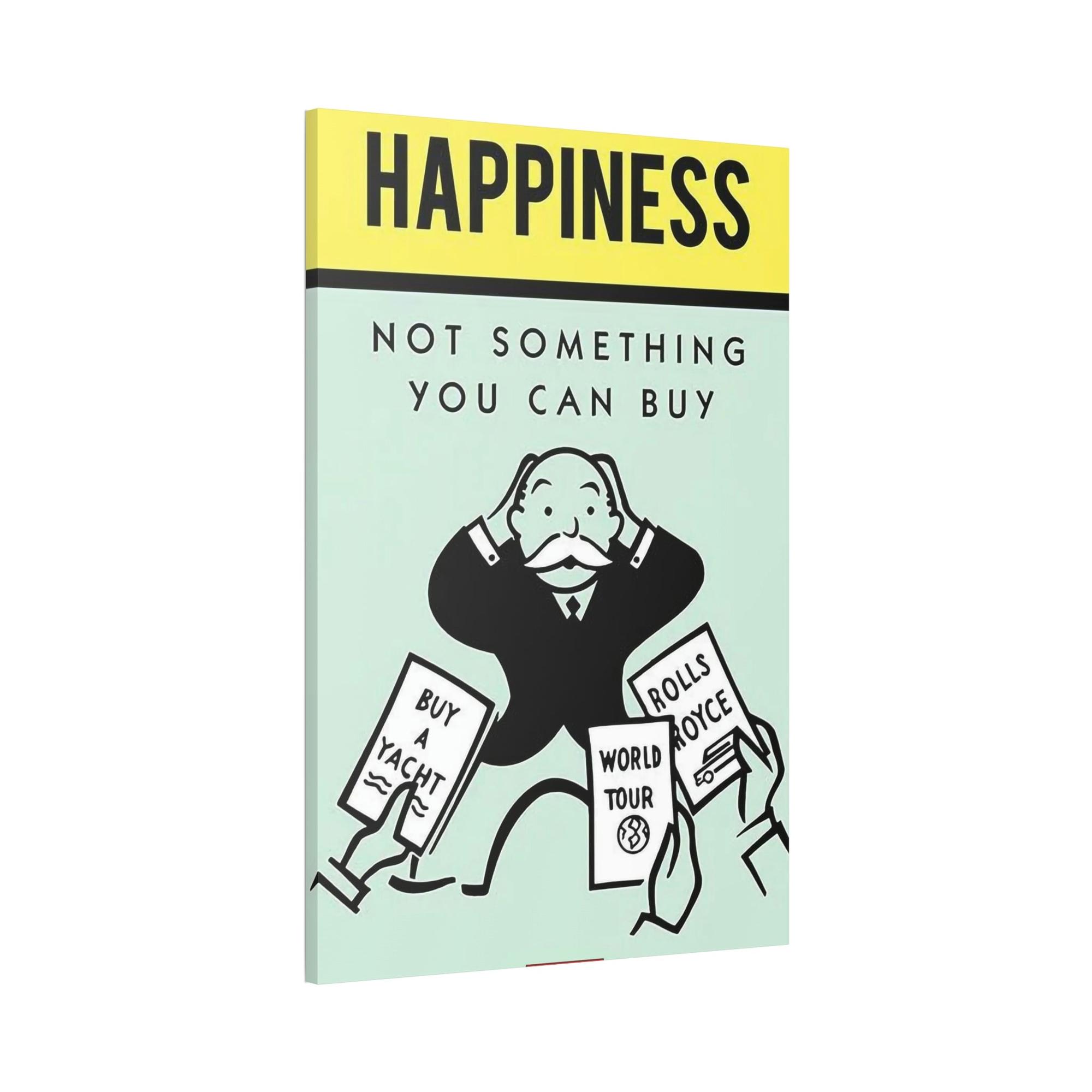 Monopoly & Motivation Money Quotes on Canvas: Alec Monopoly's Art and Poster Collection