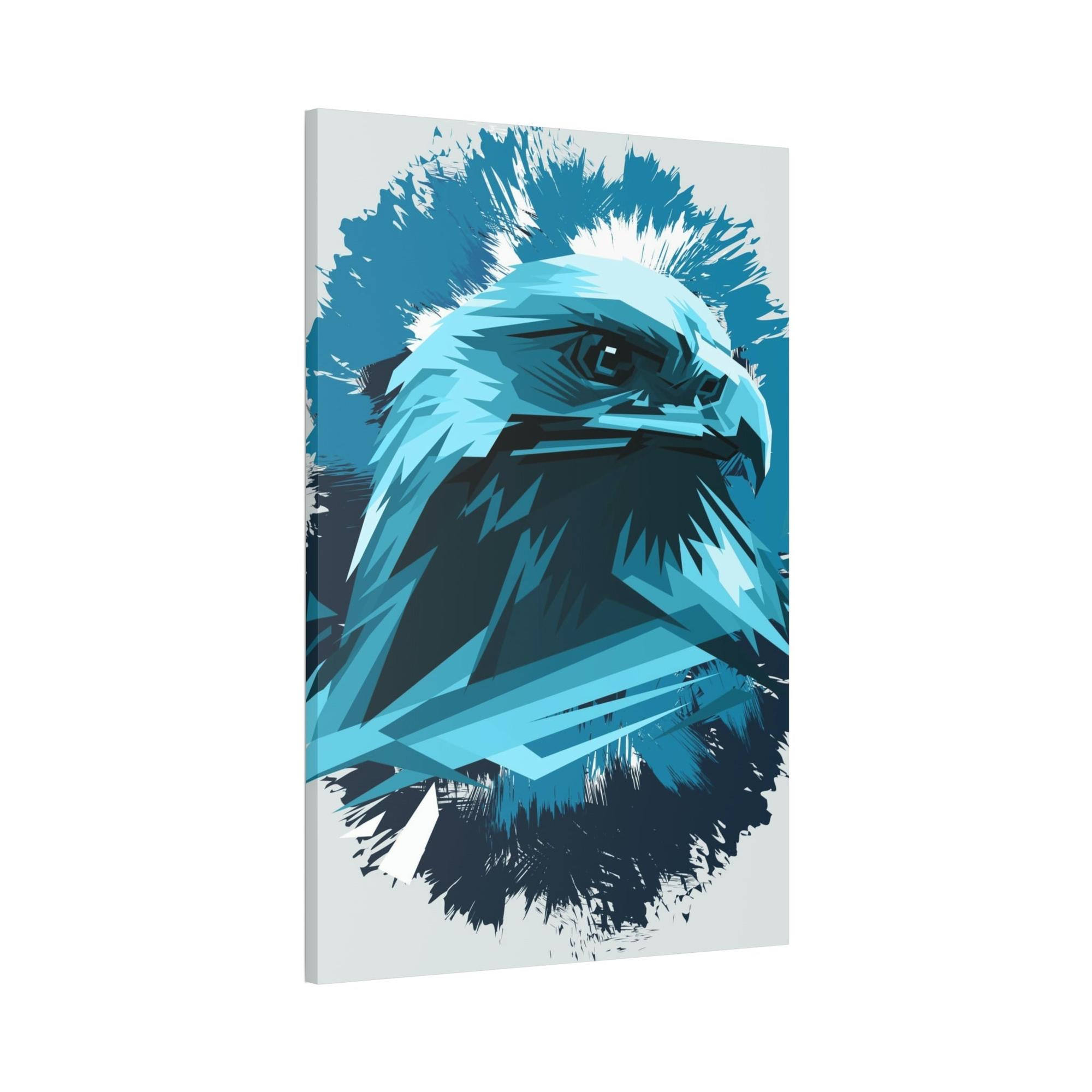 Eagles Eagle's Resplendence: Canvas Wall Art, Immersing in their Radiant Glory