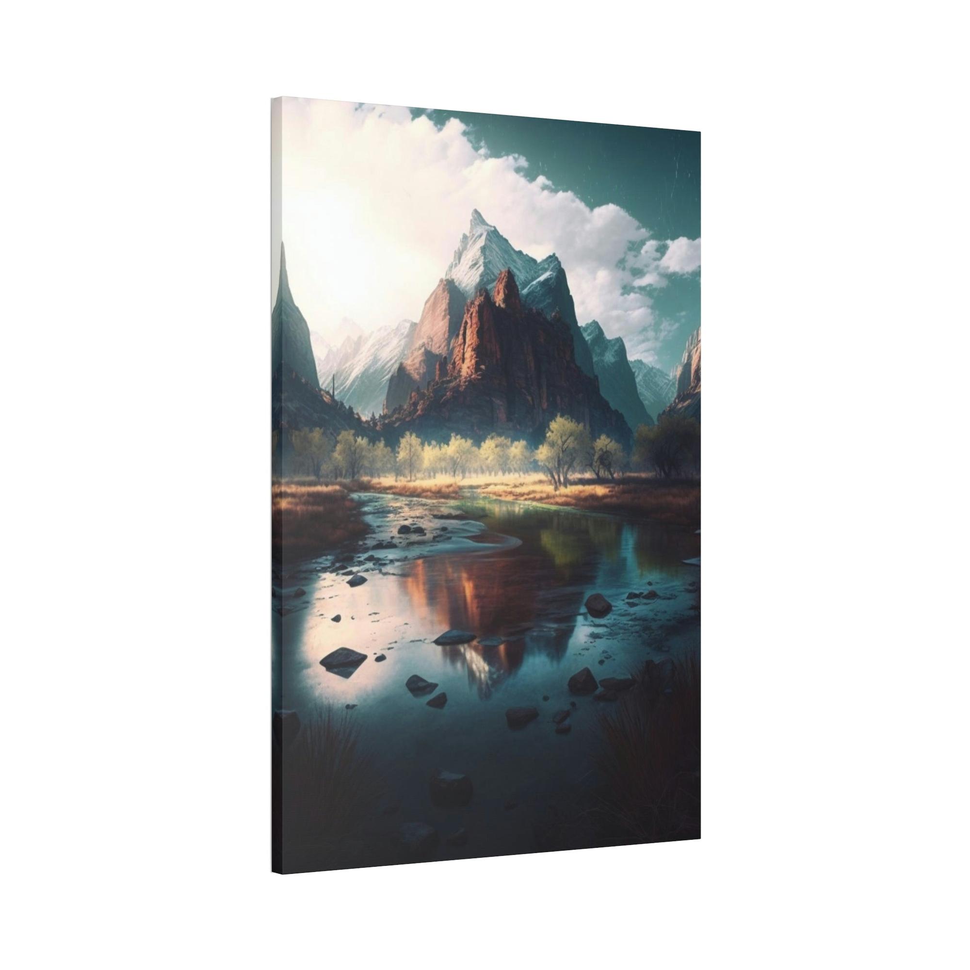 undefined National Parks Collection: Majestic Scenery on Canvas