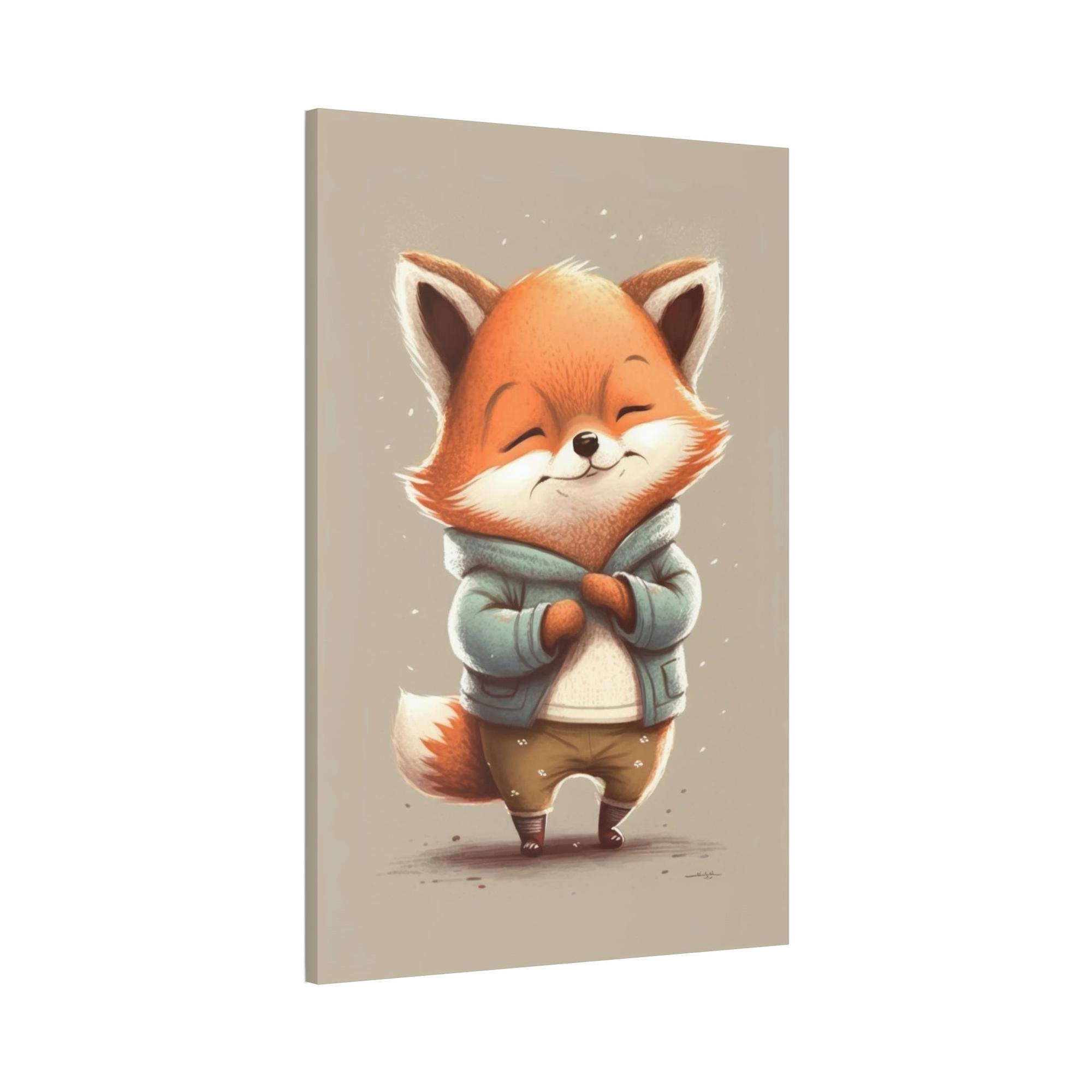 Fox The Playful Fox: A Joyful Companion for a Walk in the Woods