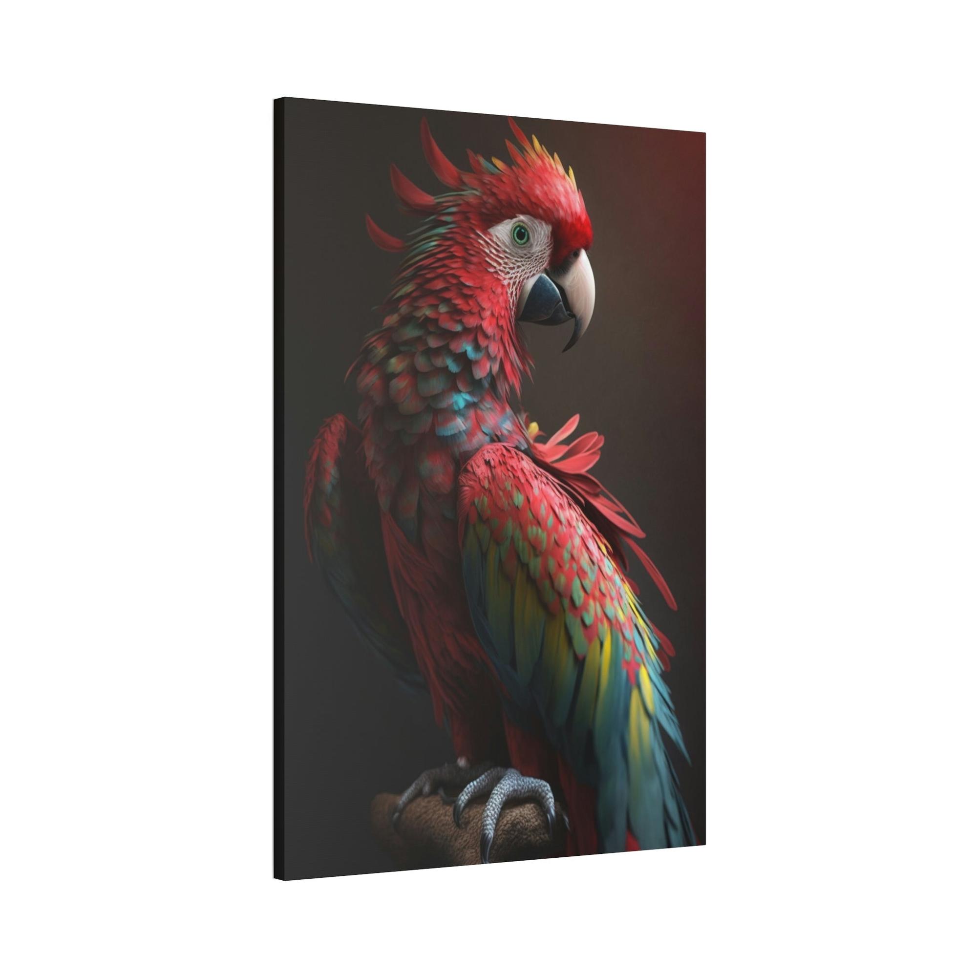 Parrots Winged Wonders: A Canvas of Parrot Majesty and Magic