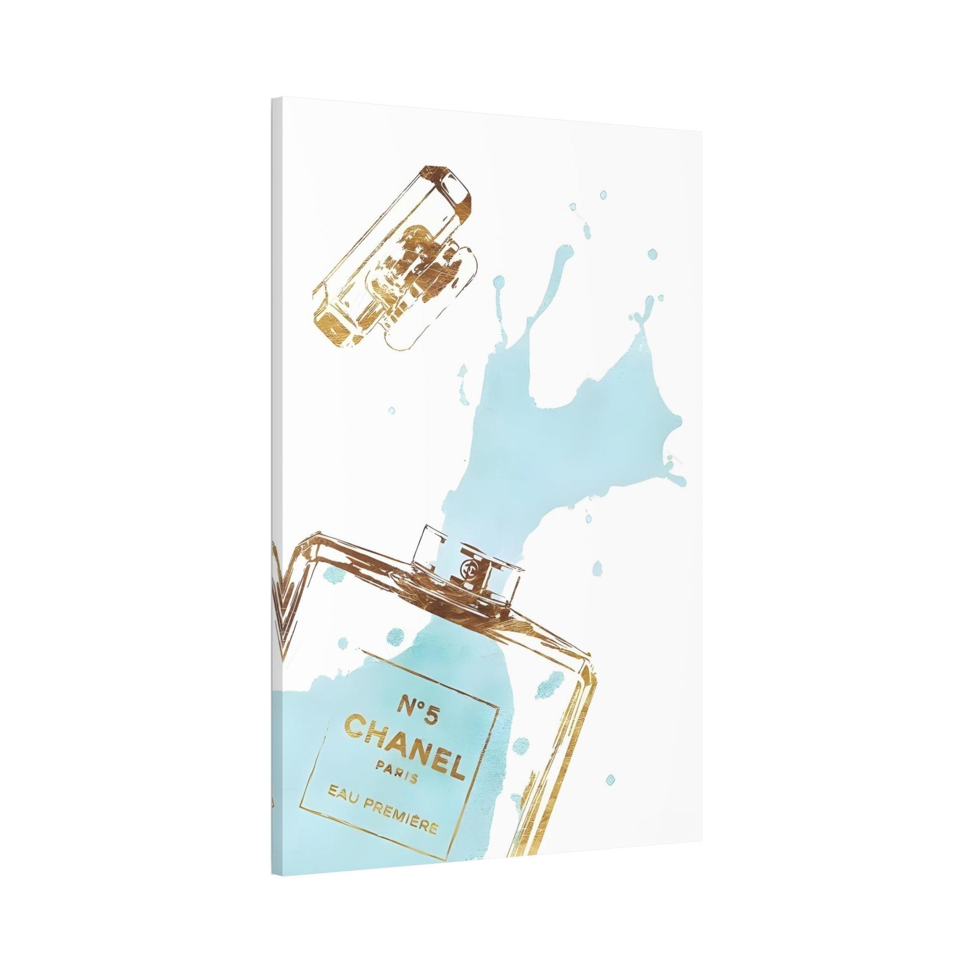 Chanel Chic Simplicity: Canvas & Poster Wall Art with a Chanel Flair