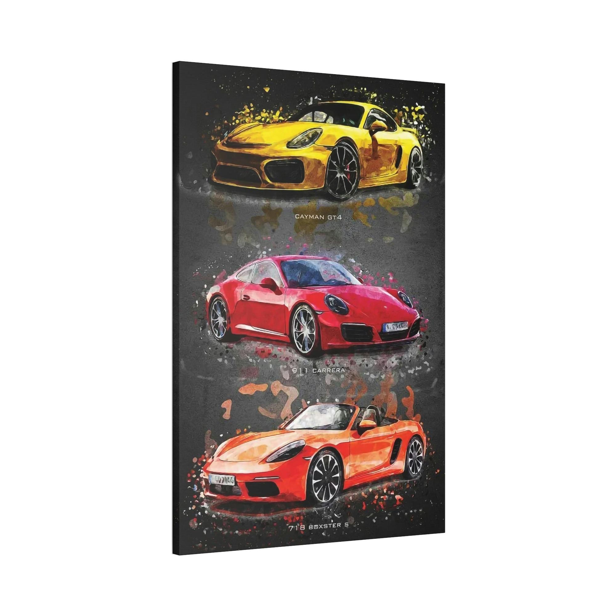 Porsche Porsche Dreams: Inspirational Wall Art on a Framed Poster & Canvas