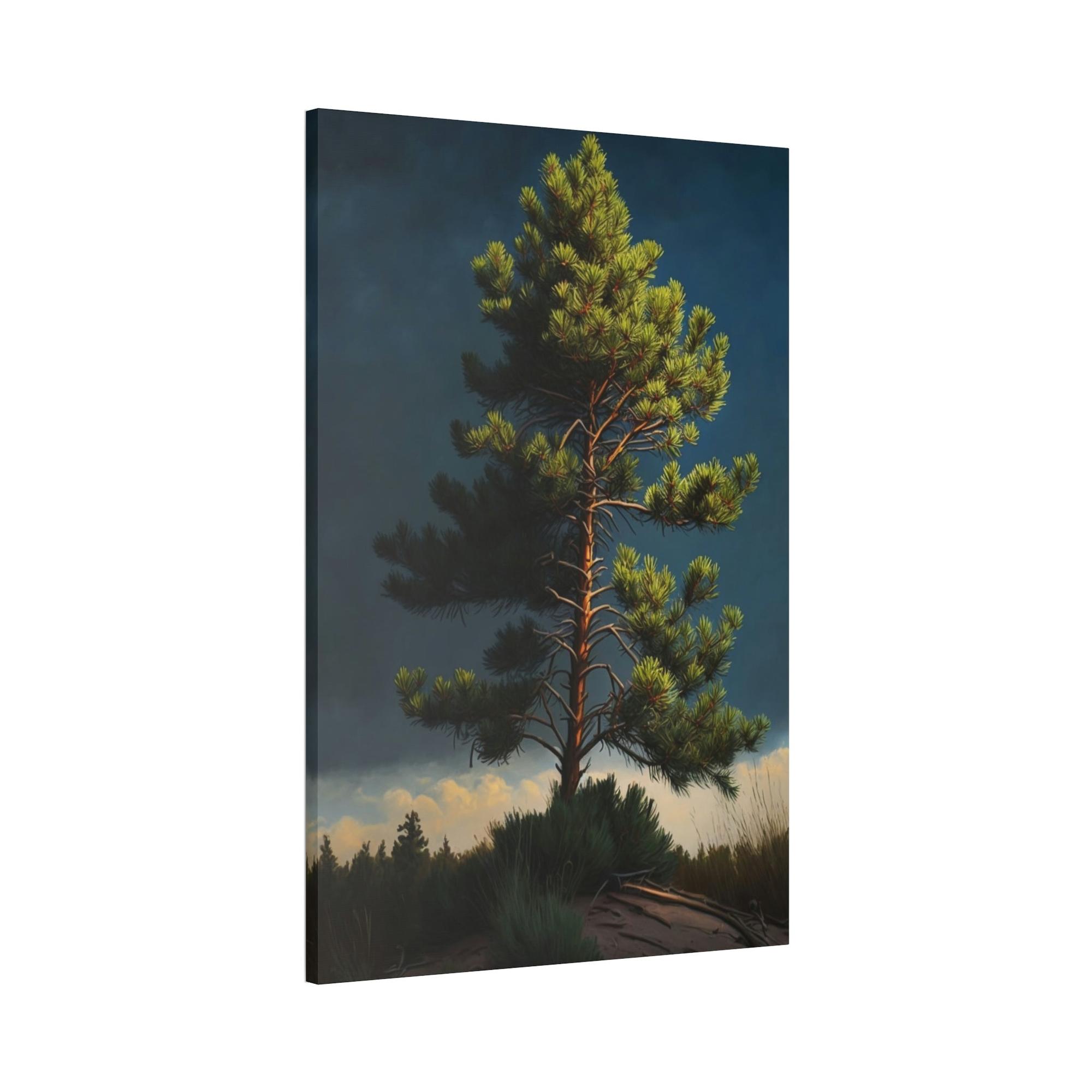 Pine Trees Pine Tree Sanctuary: A Canvas of Peace and Solitude