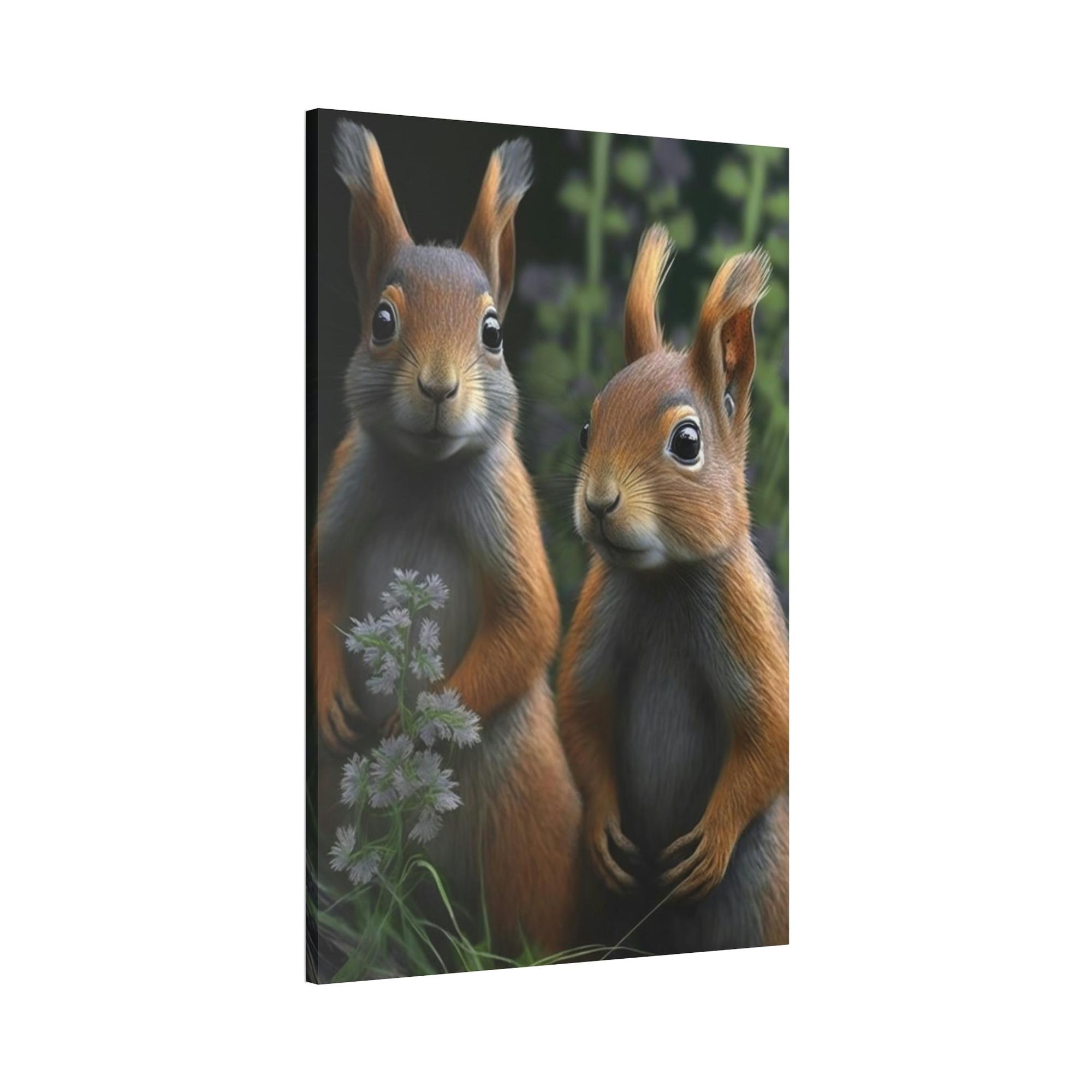 Squirrels Furry Flirtations: A Squirrel's Romance