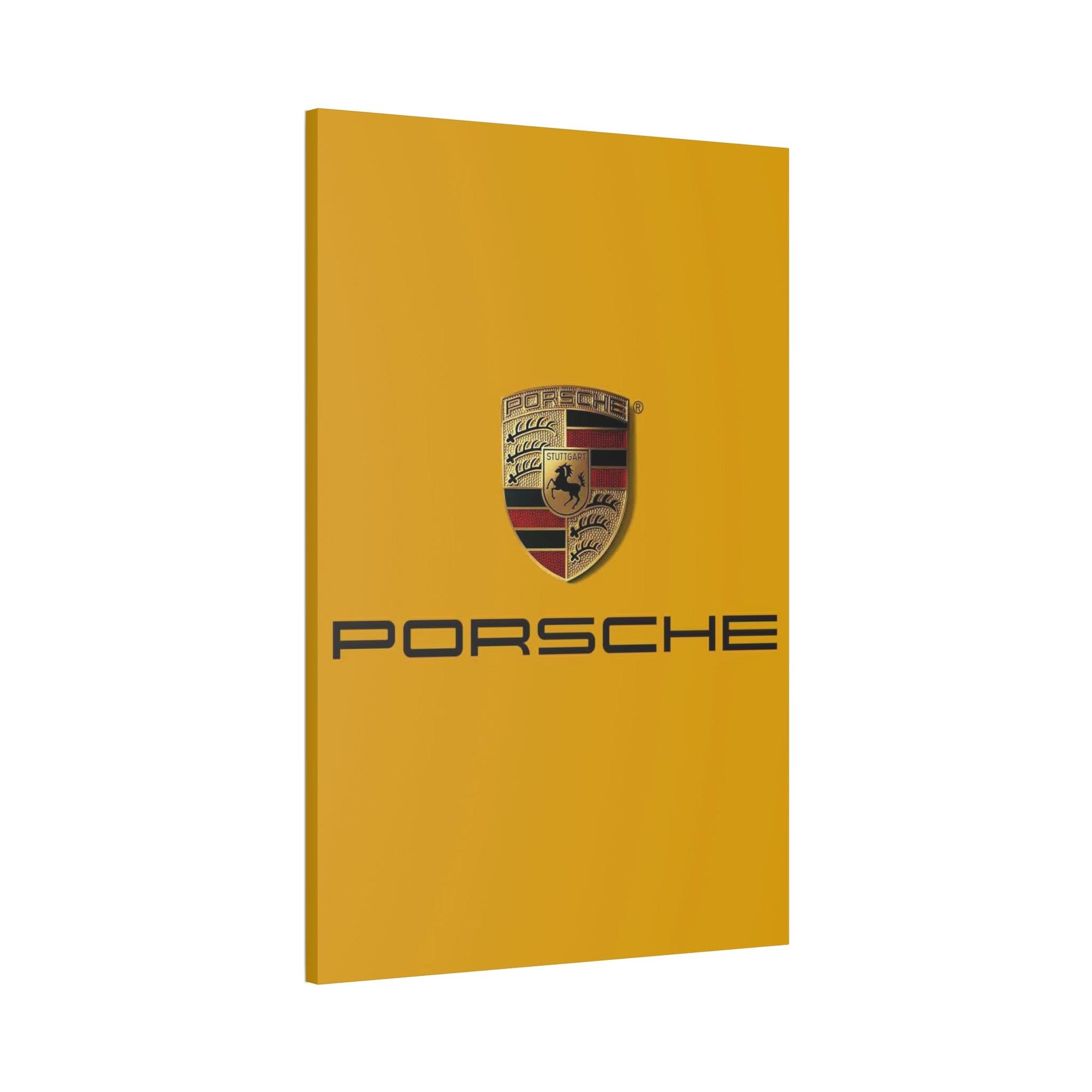 Porsche The Iconic Porsche Logo: A Symbol of Prestige and Quality on Canvas & Poster