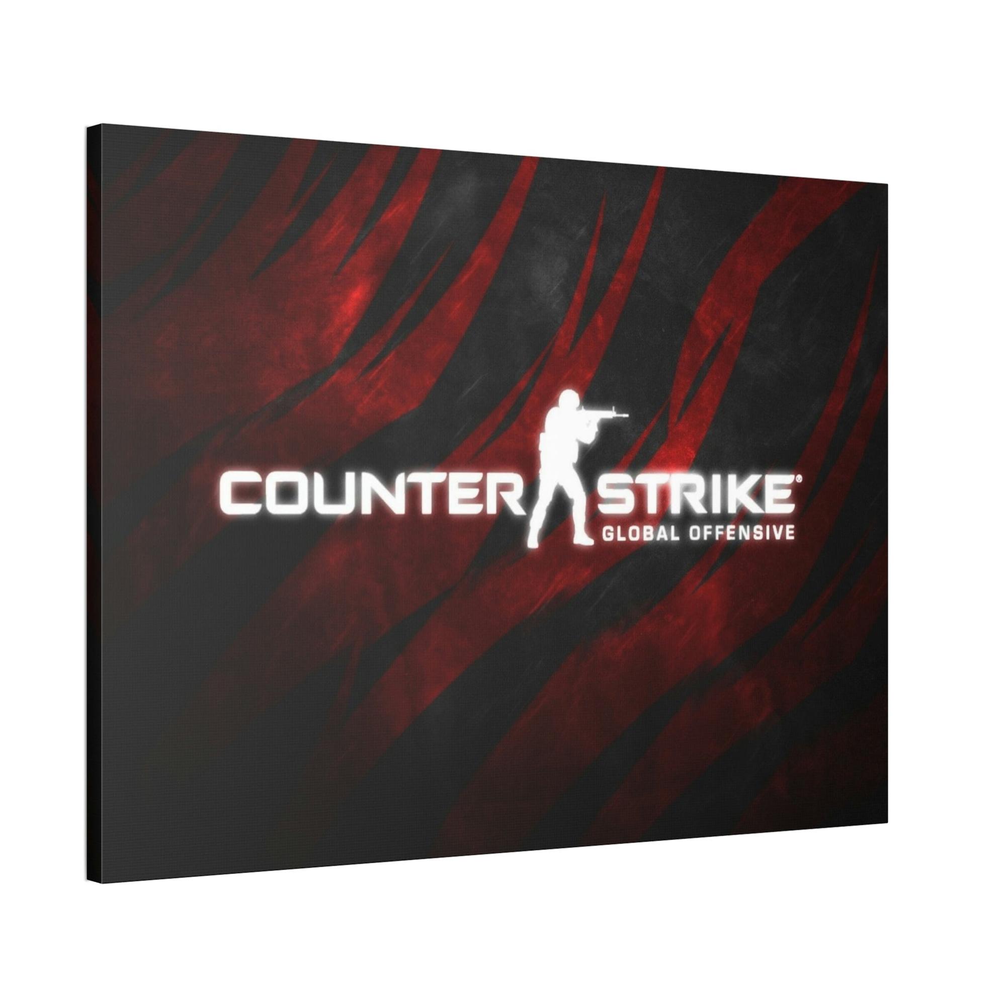 Counter Strike Digital Warfare: Print on Canvas with Counter Strike Wall Art