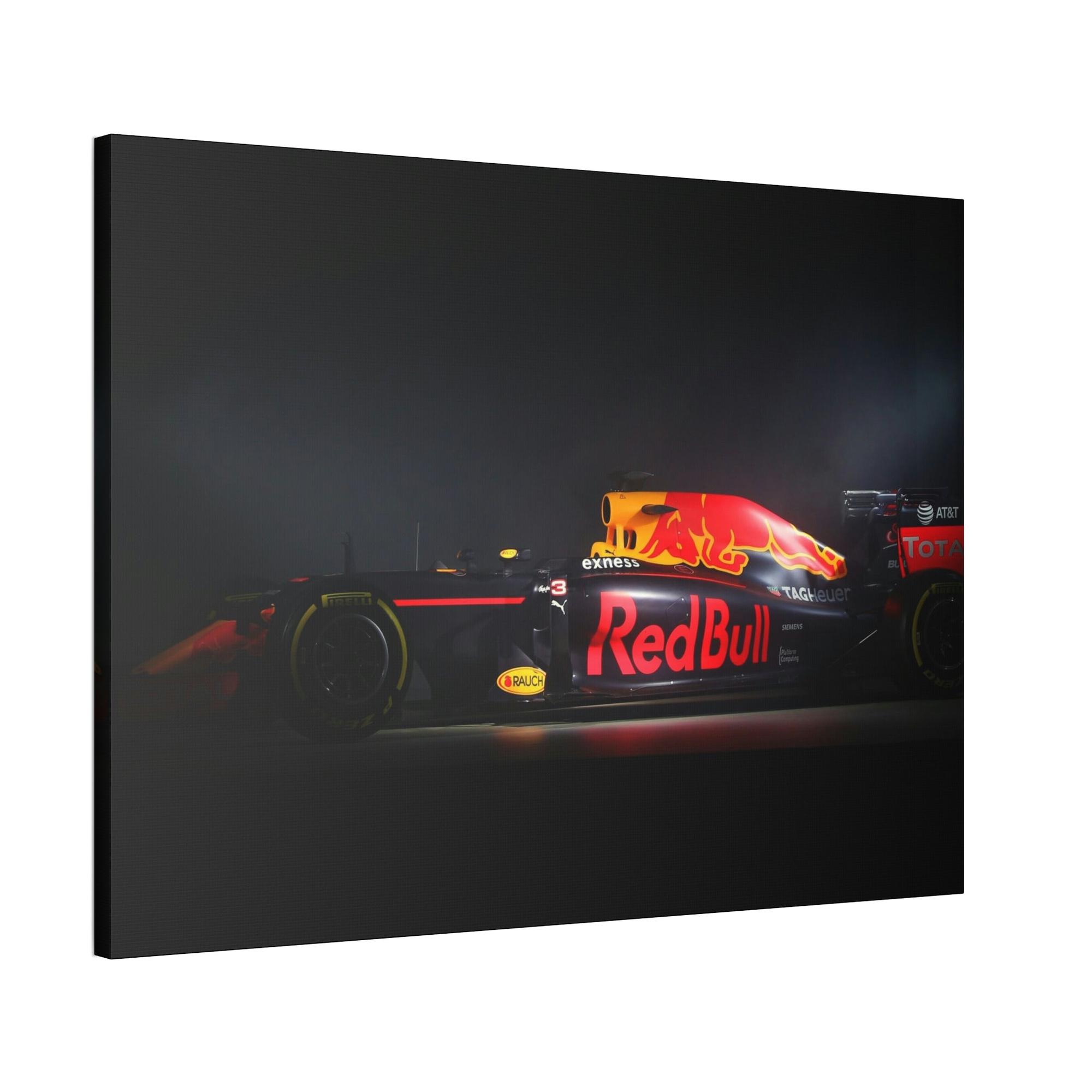 undefined The Art of Winning: Bold F1 Car Print on Framed Canvas & Poster