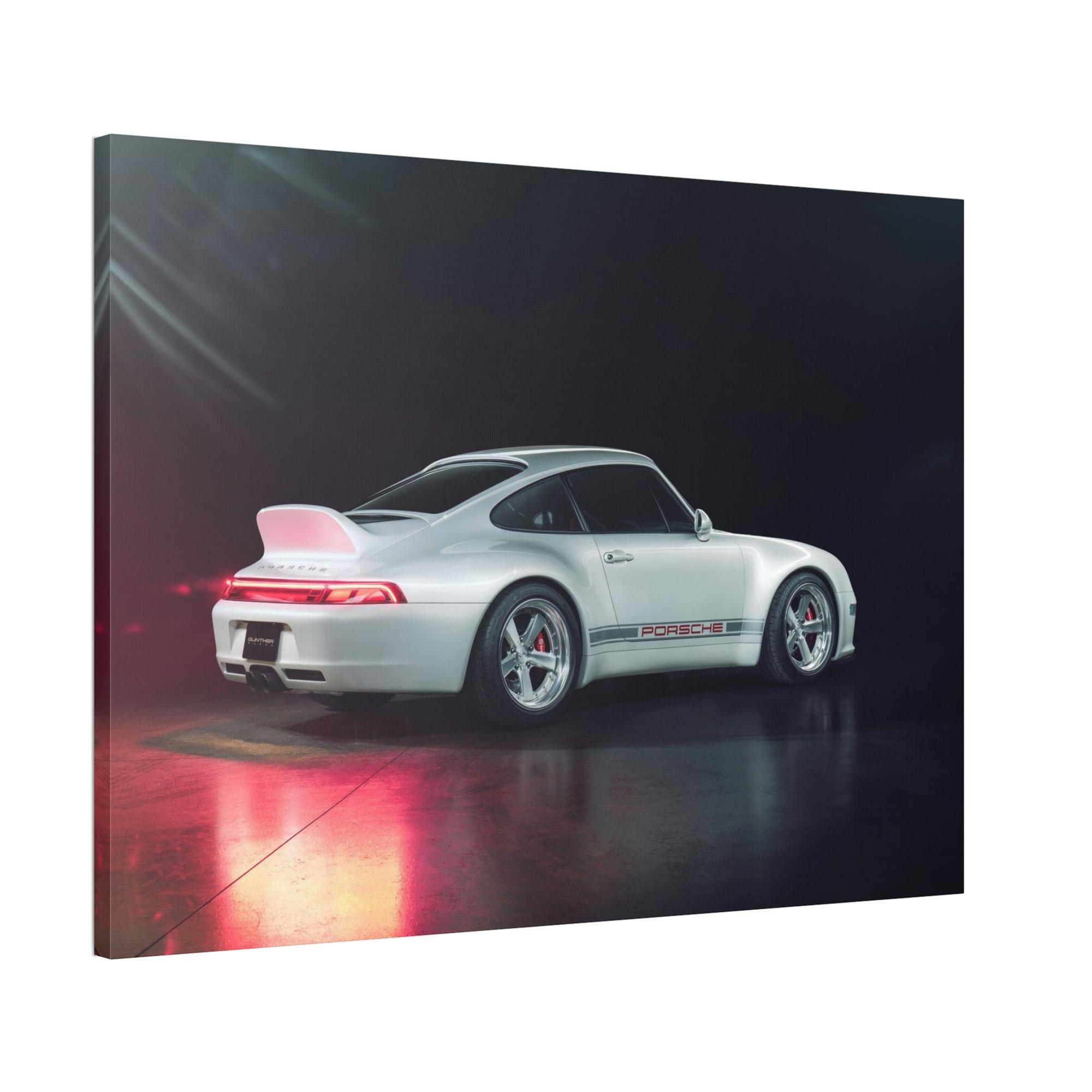 Porsche Porsche in Motion: Dynamic Print on Canvas for Racing Fans