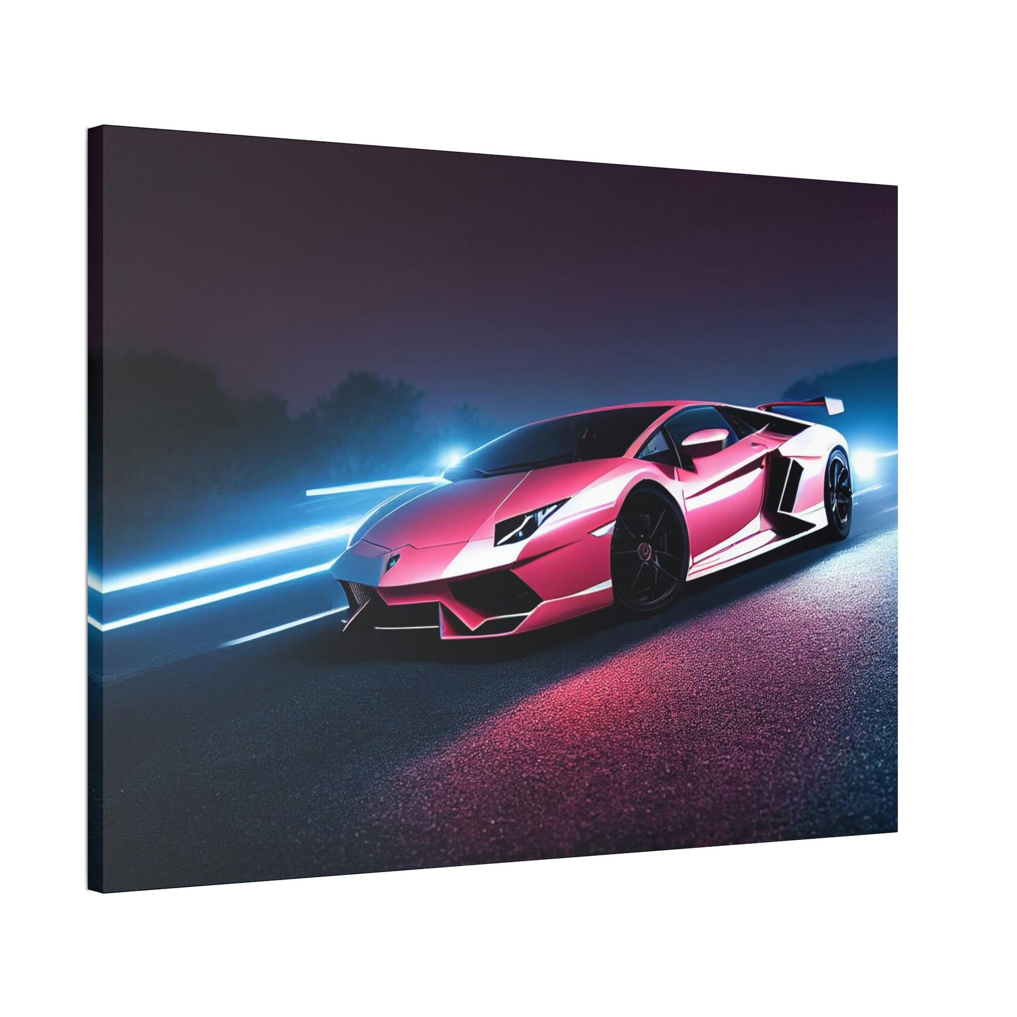 undefined Artistic Expression of Power: Lamborghini Canvas & Poster Print and Wall Art