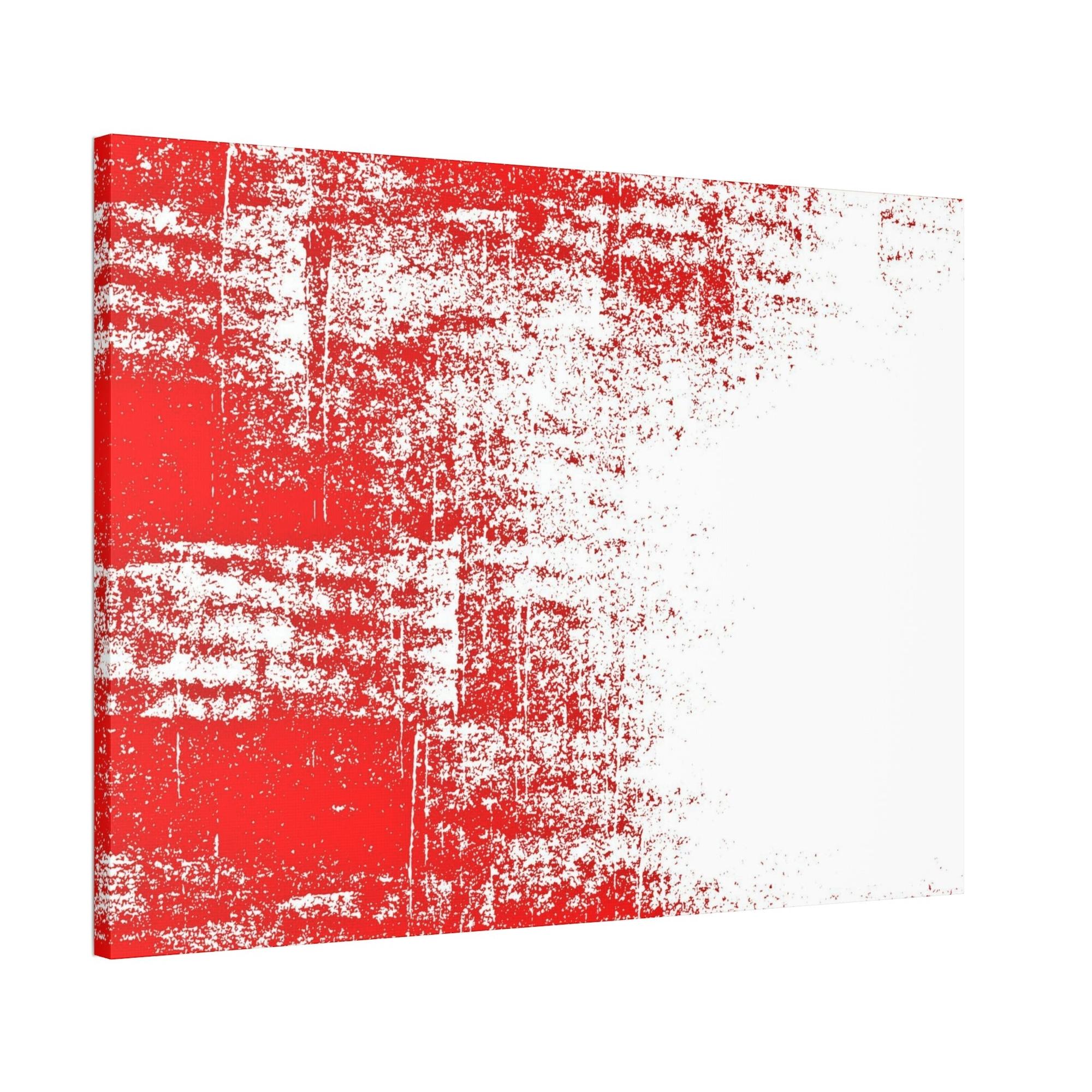 undefined The Power of Red: Abstract Wall Art and Prints on Natural Canvas