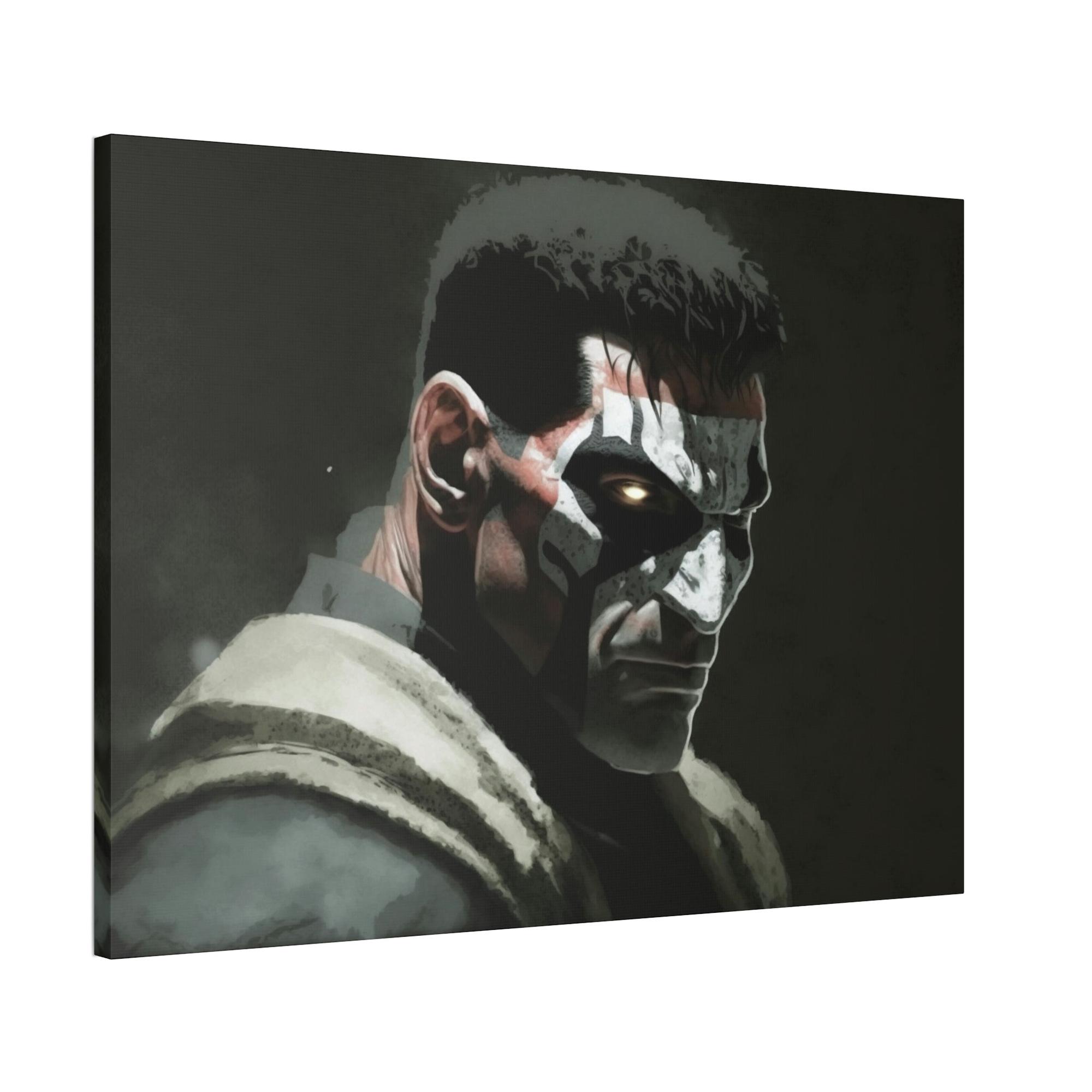 Punisher Blood and Justice: A Punisher Painting