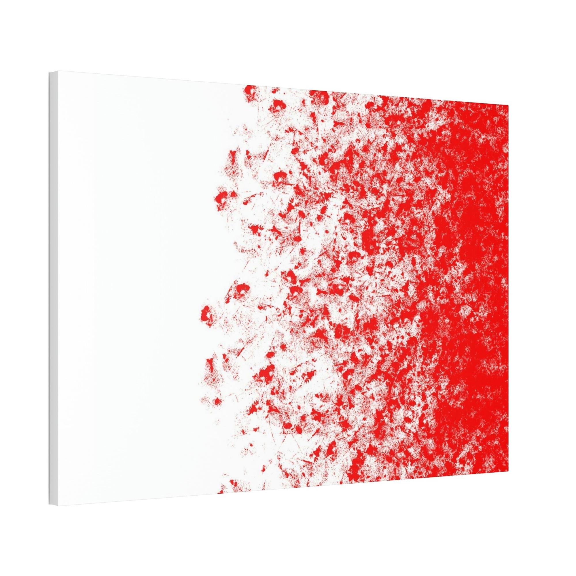 Red Abstract Art The Art of Warmth: Red Abstract Framed Posters and Print on Canvas