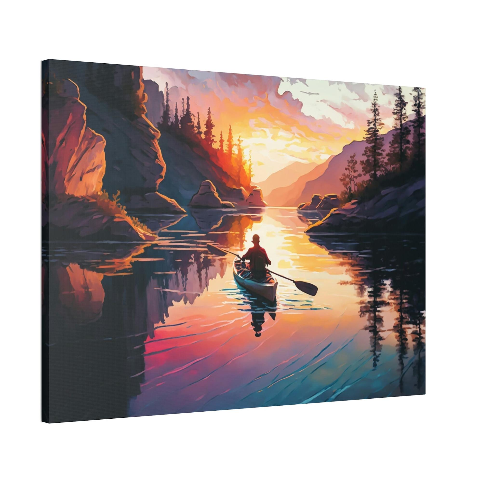 Lakes And Rivers A Symphony of Nature: Lakes and Rivers on Canvas and Framed Poster Art