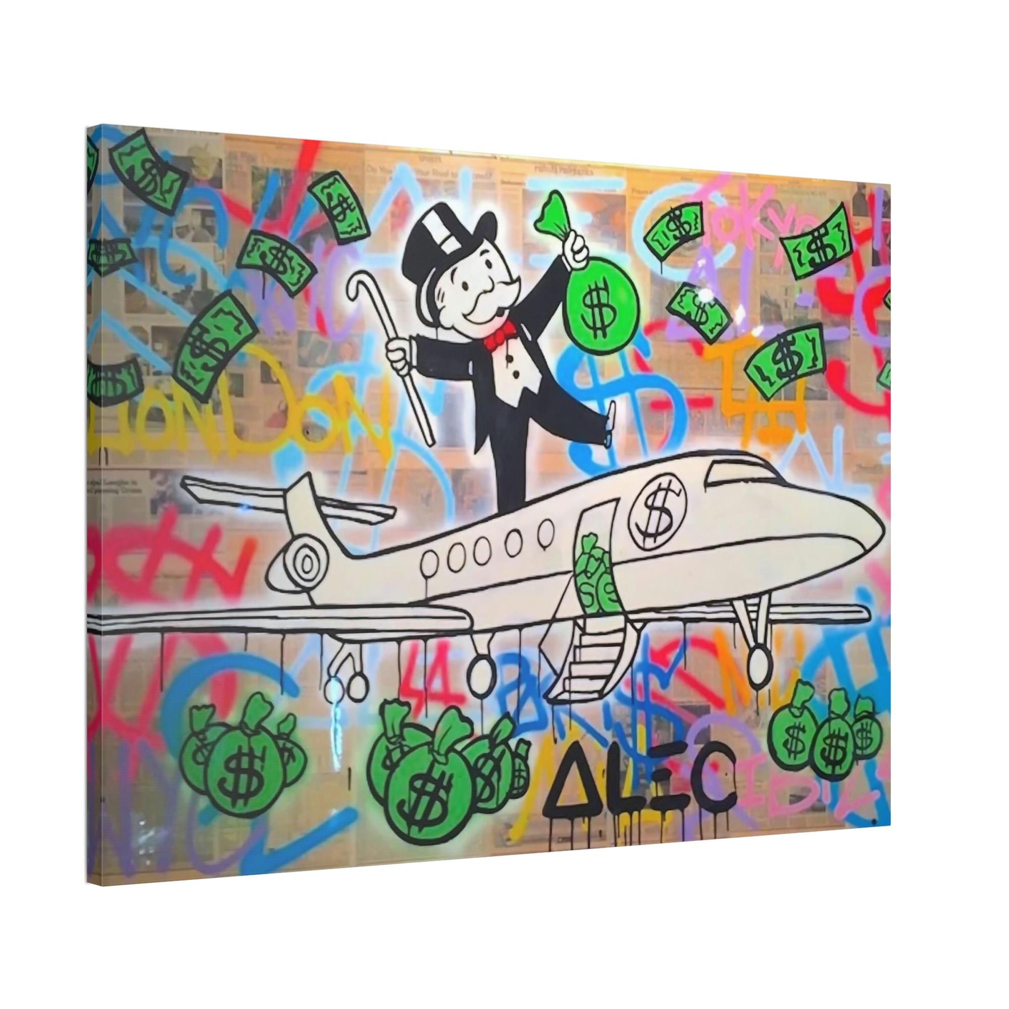 undefined Unique Money Art: Alec Monopoly's Canvas Art and Poster Prints