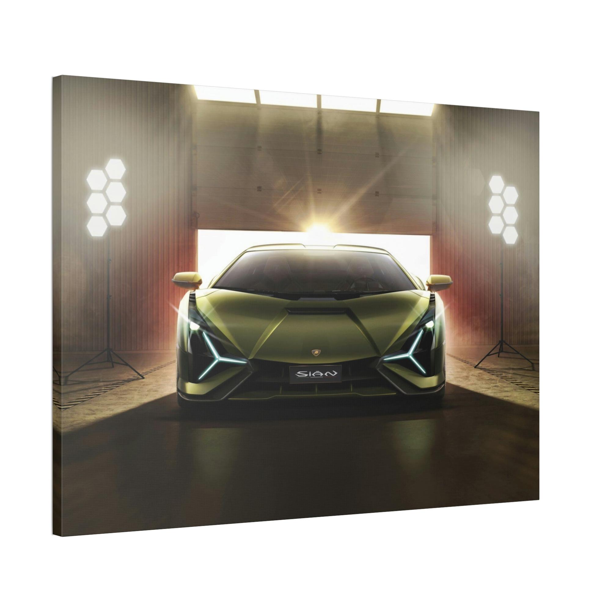 Lamborghini Sleek and Stylish: Modern Canvas Wall Art of Lamborghini for Your Home