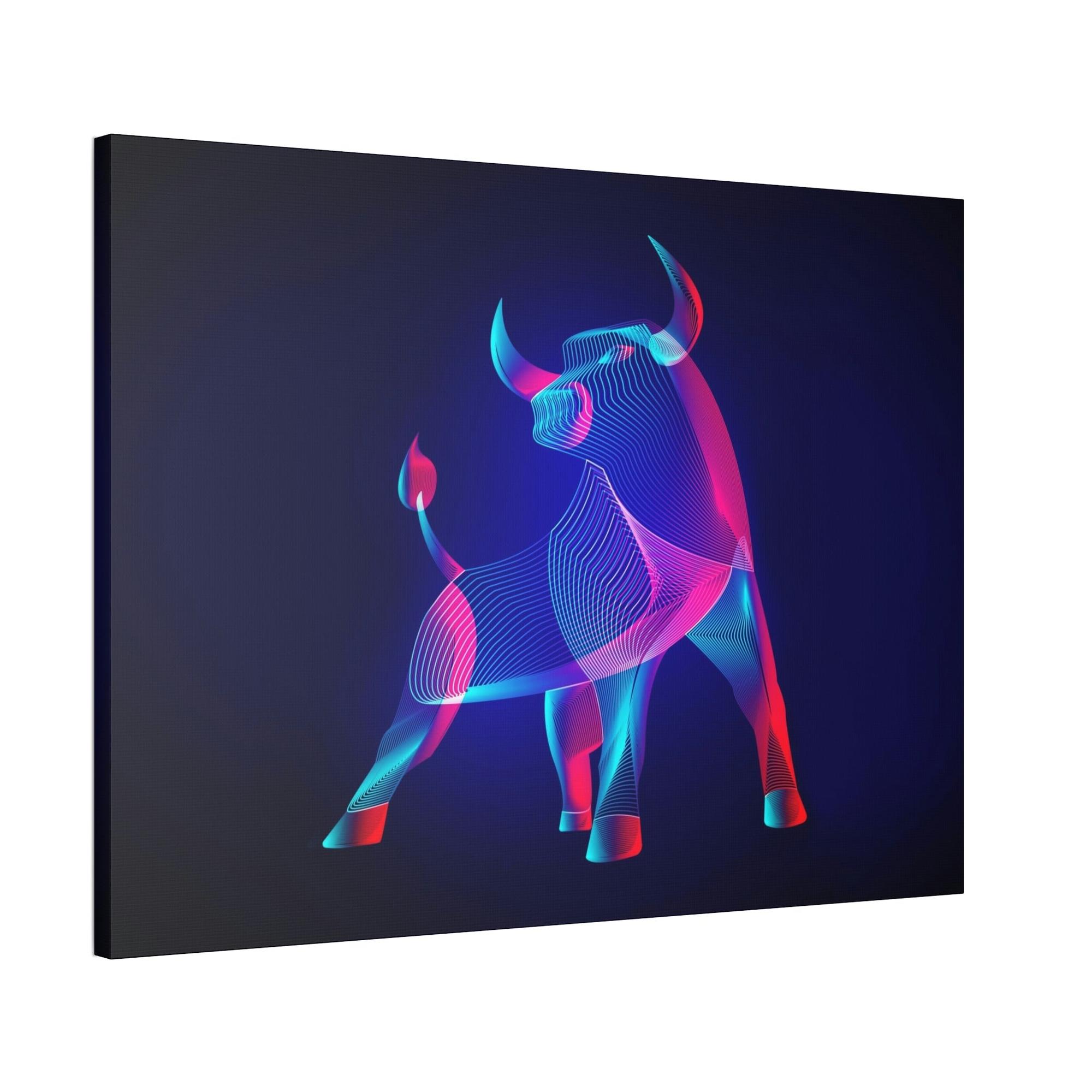 Neon Enchanted Expressions: Premium Canvas Prints for Exquisite Neon-themed Wall Decor