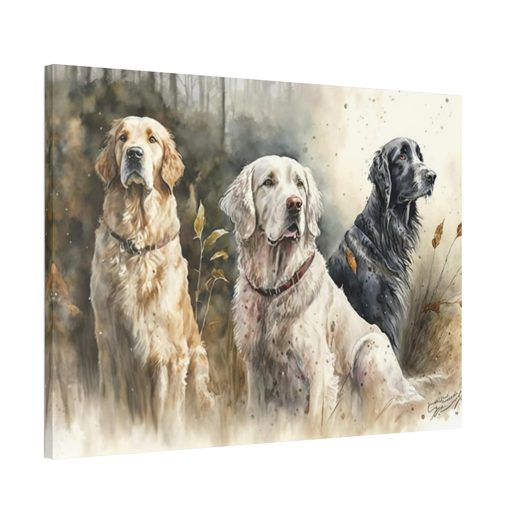 undefined The Furry Bunch: A Portrait of Playful Pooches