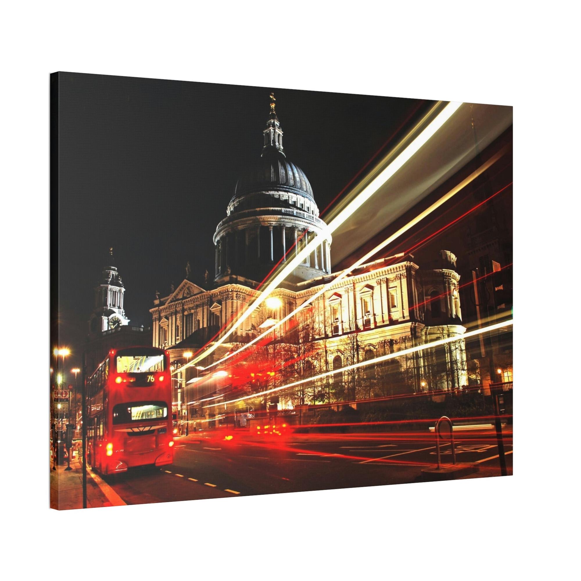 Bus The Essence of Travel: Canvas Print capturing the Spirit of Buses