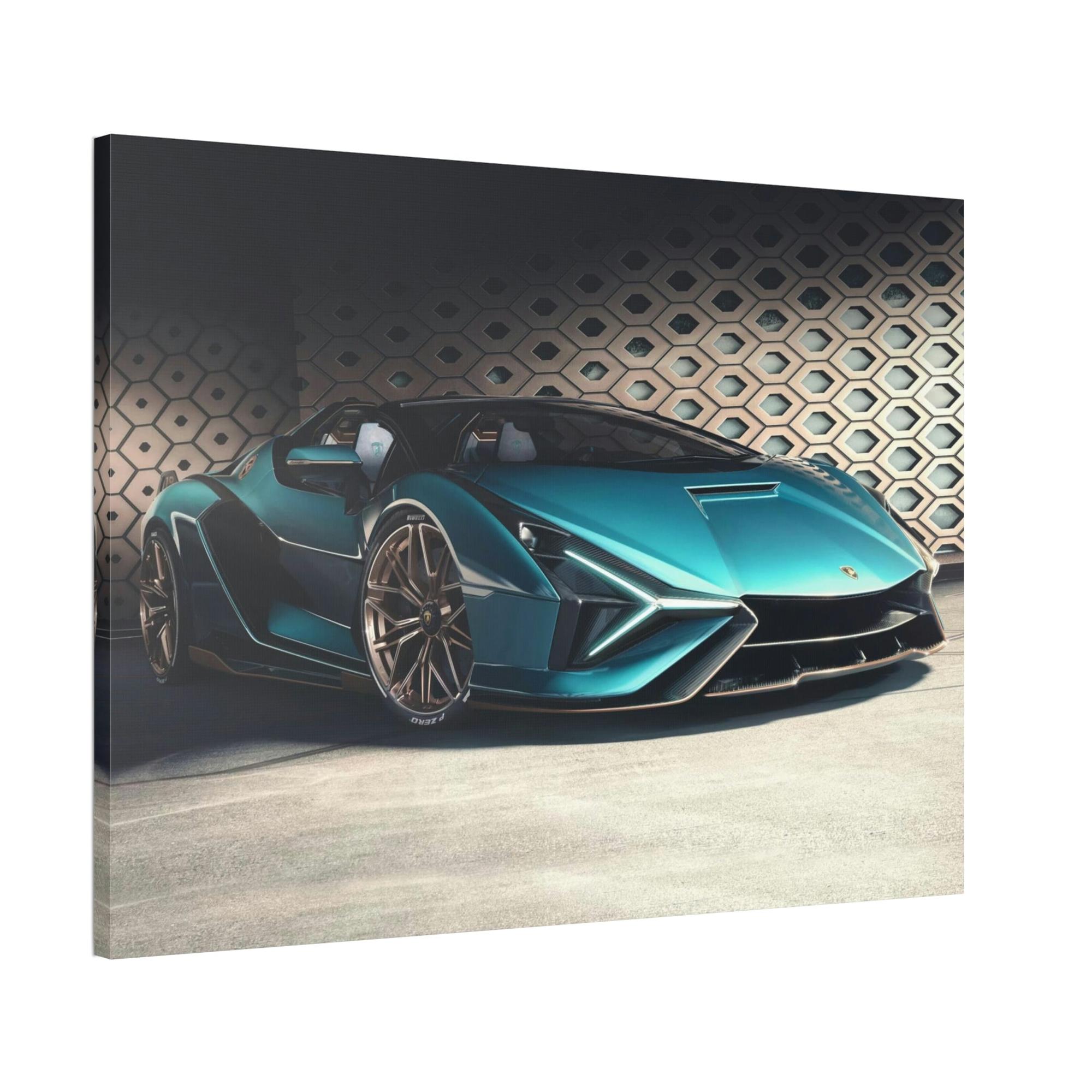 Lamborghini Italian Craftsmanship at its Best: High-Quality Framed Canvas Lamborghini Art