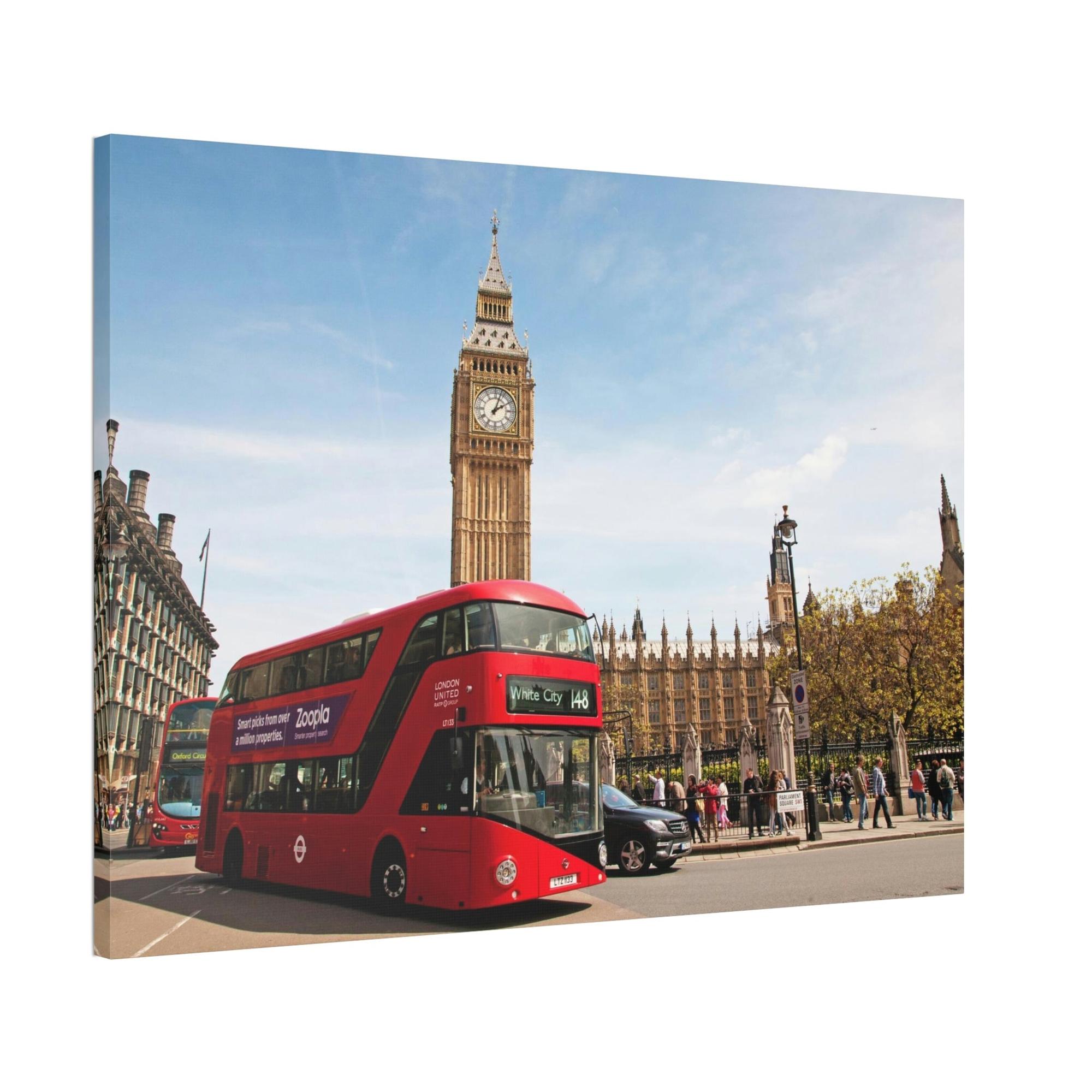 Bus The Artful Voyage: A Bus Journey on Canvas and Print