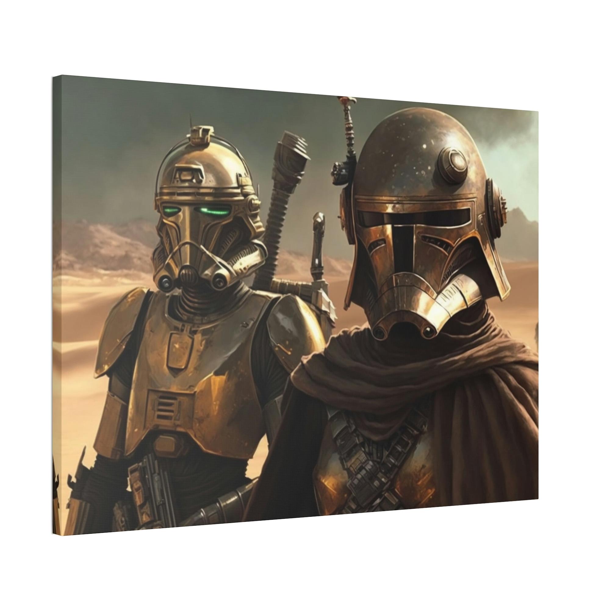 Star Wars Interstellar Adventure: Print Canvas Art with Star Wars Theme