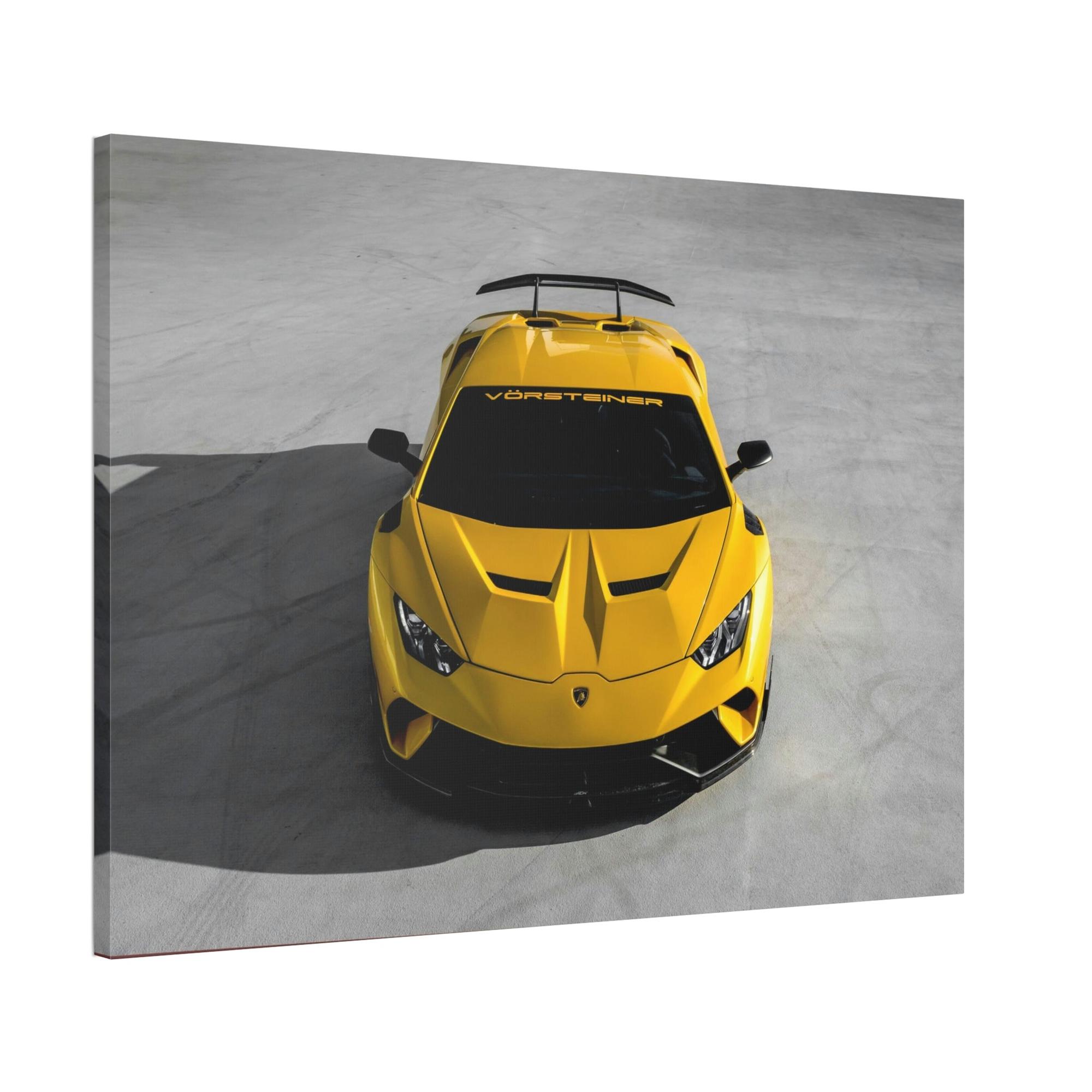 Lamborghini Italian Masterpiece on Canvas & Poster: Striking Print of Lamborghini