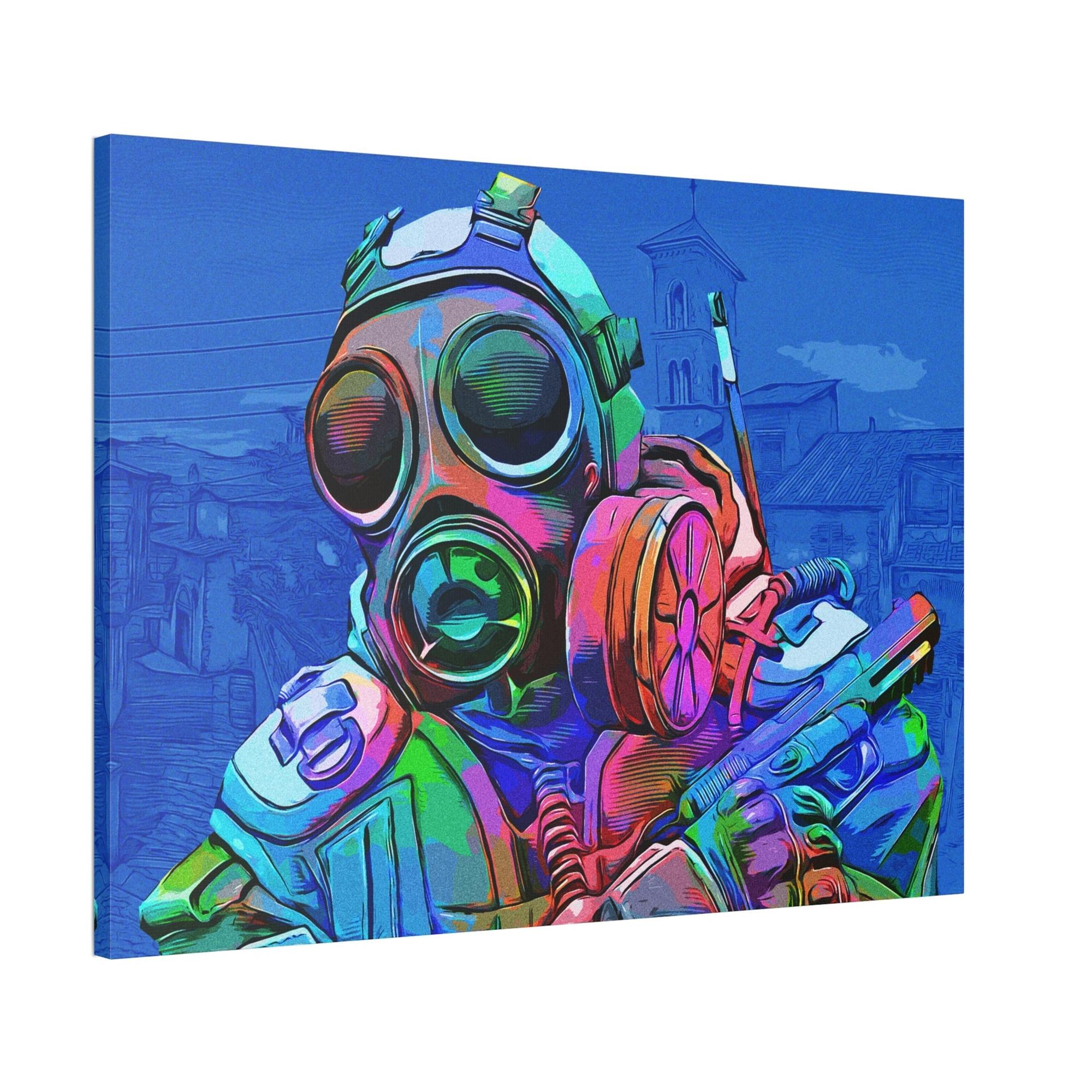 Counter Strike The Battle Unleashed: Epic Counter Strike Scene in Framed Canvas & Poster
