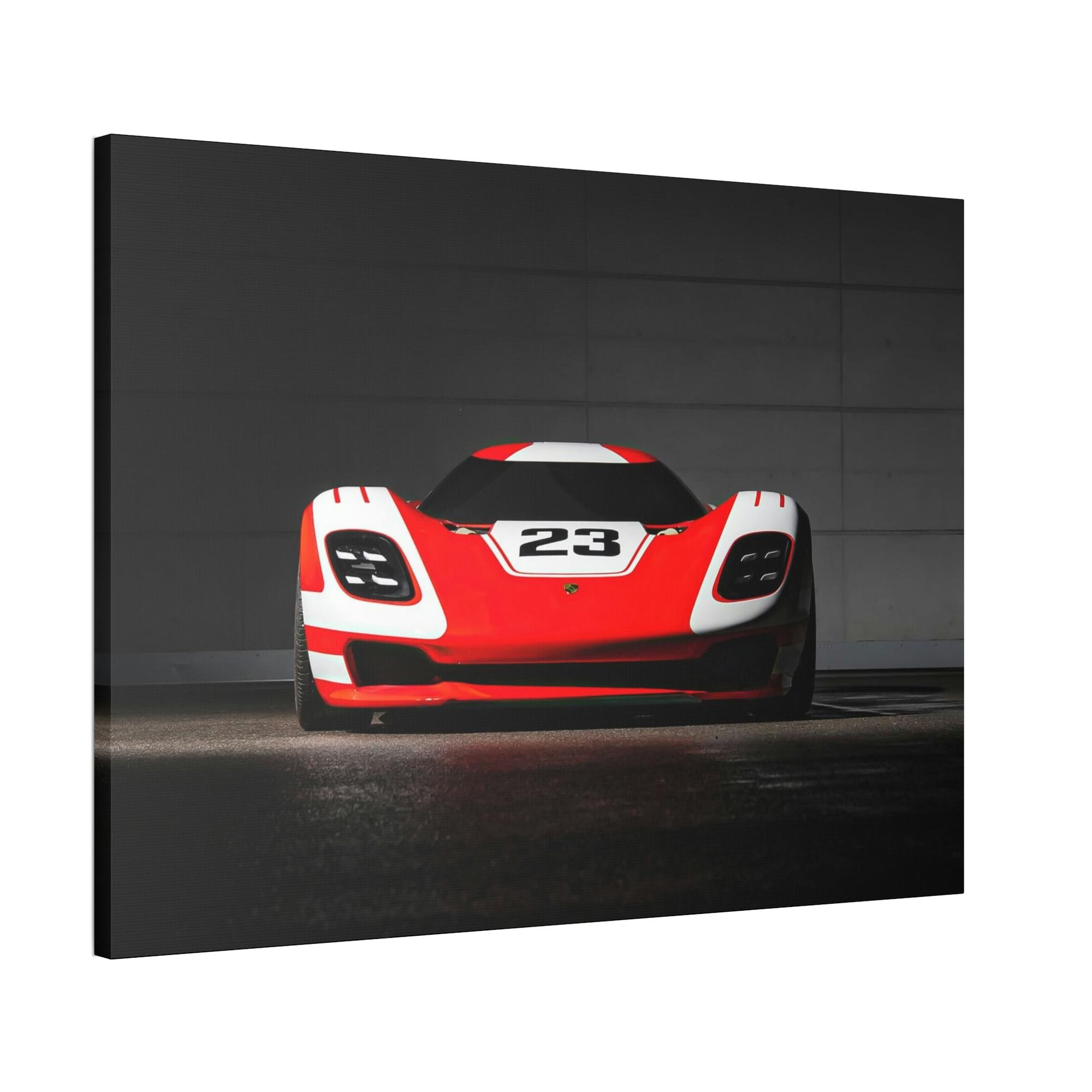 Porsche Speed and Beauty: Natural Canvas and Framed Prints of Porsche Sports Cars