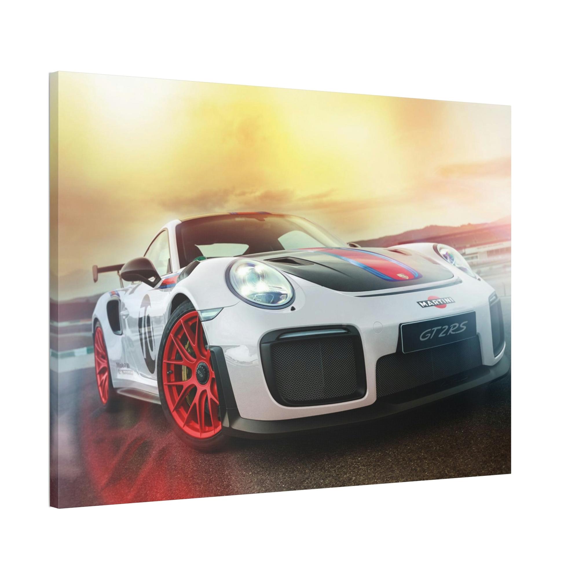 Porsche Speed Demons: Poster & Canvas Print of a Porsche in Motion