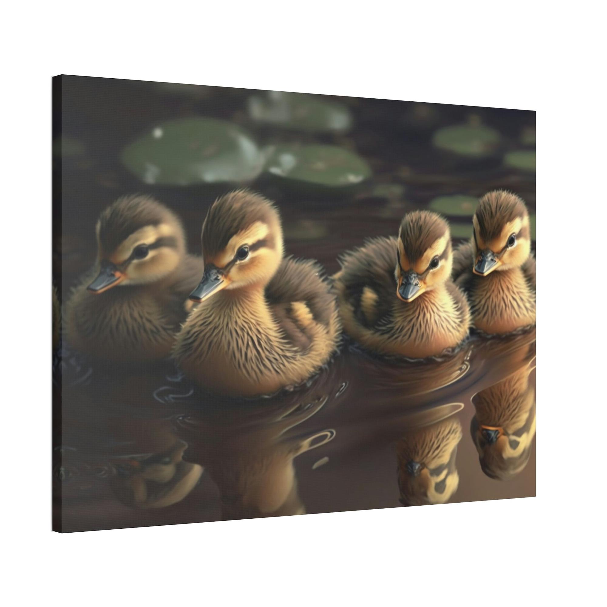 undefined A Serenade of Ducks: An Artistic Canvas of Waterfowl