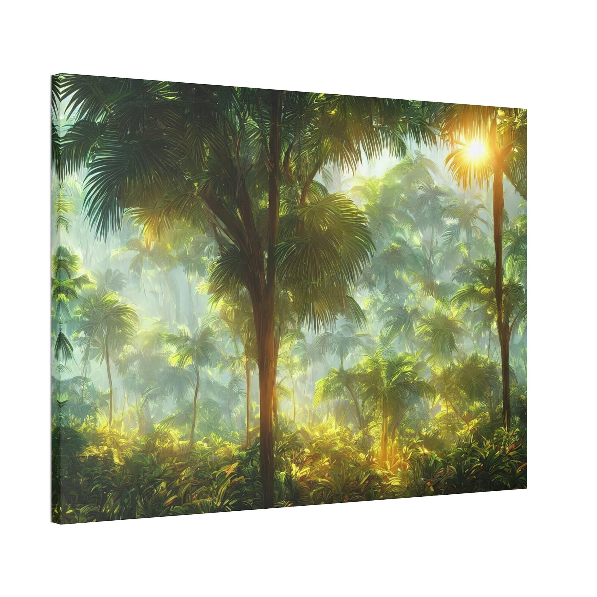 Tropical Island Vibes: Capturing the Essence of the Tropics on Canvas