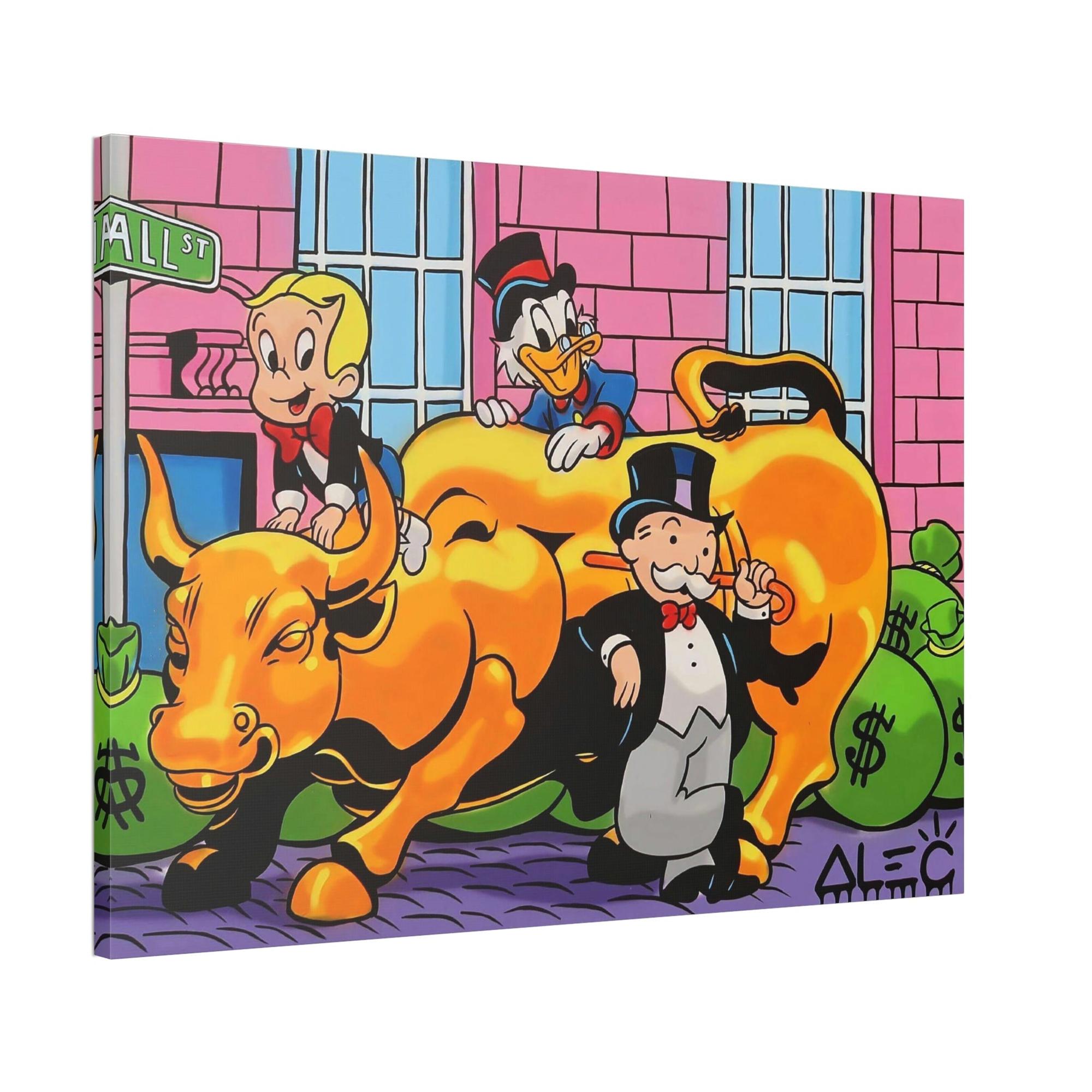 Monopoly & Motivation Urban Art with a Twist: Alec Monopoly's Framed Canvas & Poster Prints