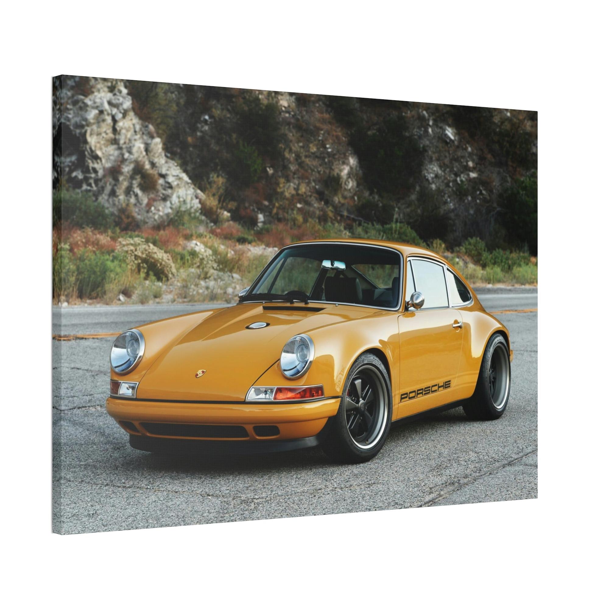 Porsche Racing Elegance on Canvas: Porsche-inspired Wall Art and Framed Posters