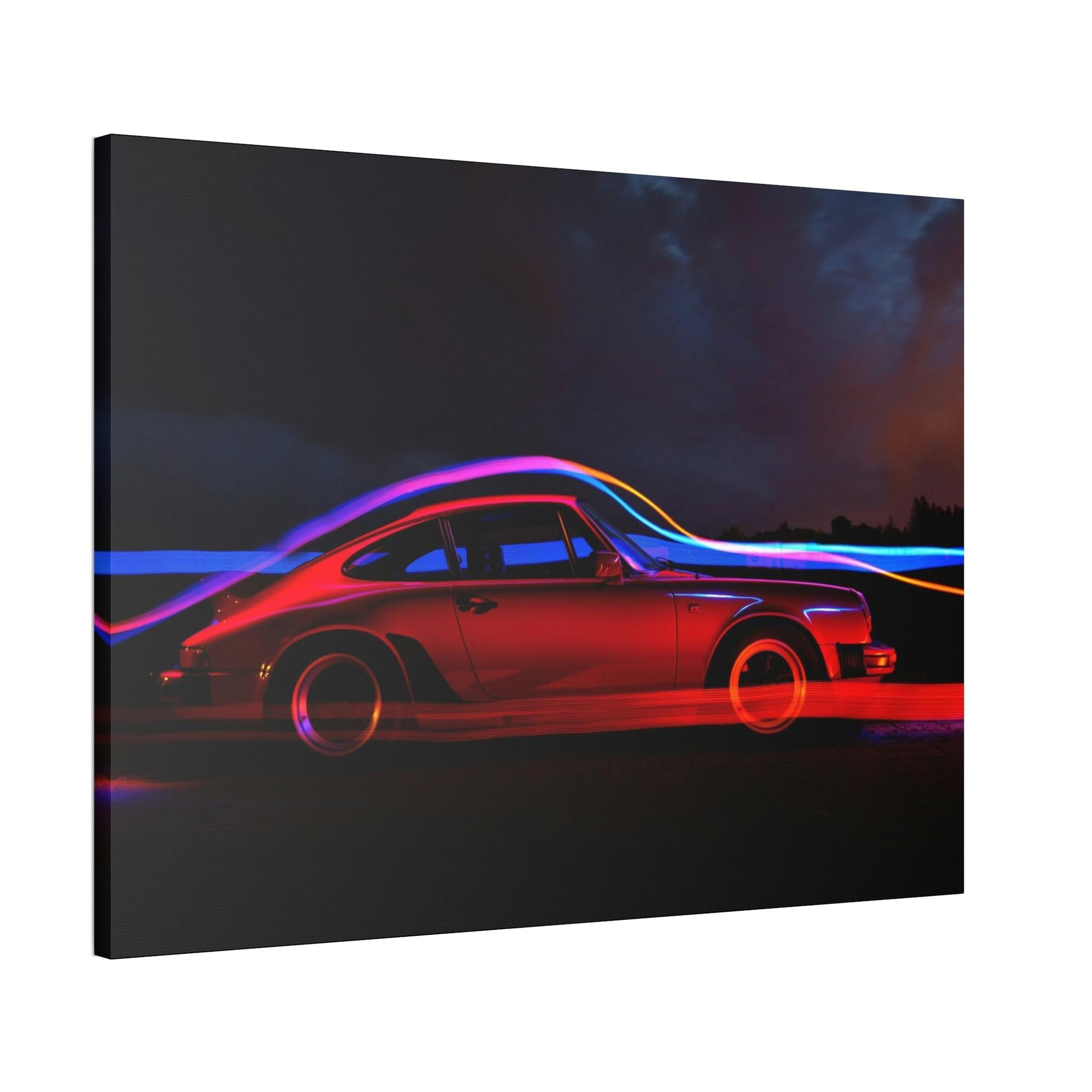 Porsche Porsche Reflections: Artistic Canvas and Print Artwork of Classic Cars