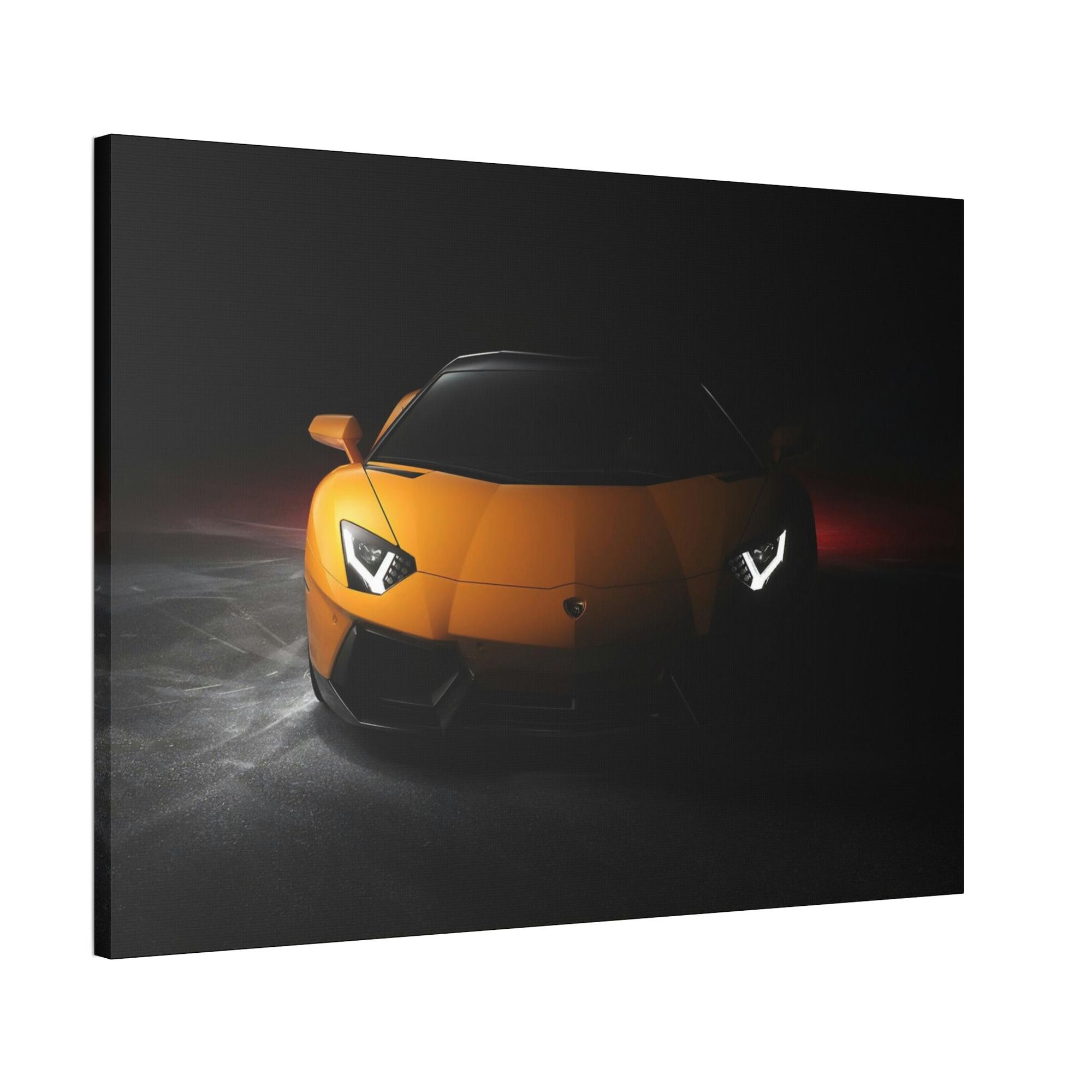 Lamborghini Lamborghini The Power of Elegance: Art and Wall Decor on Natural Canvas